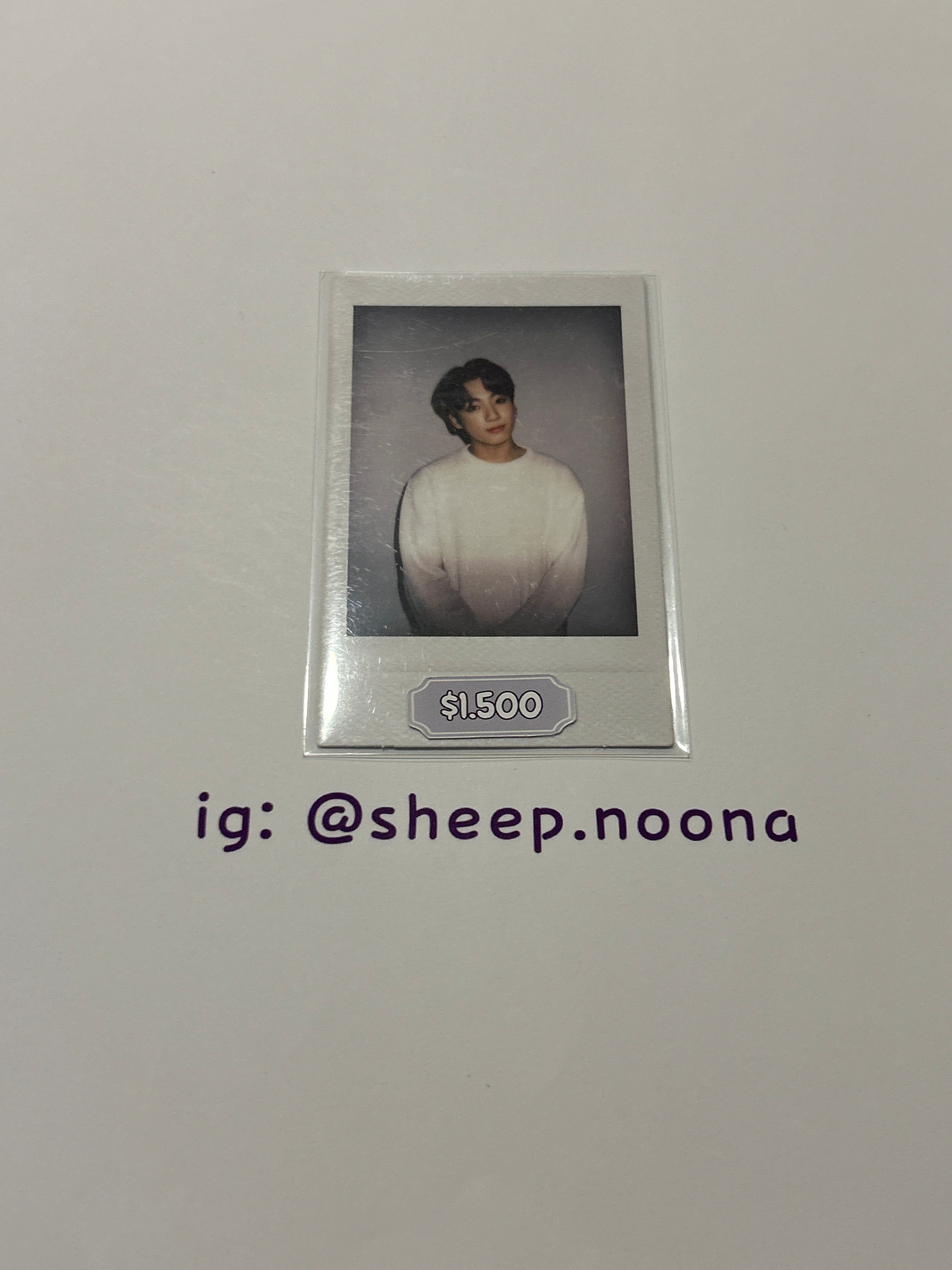 Photocards Jungkook BTS
