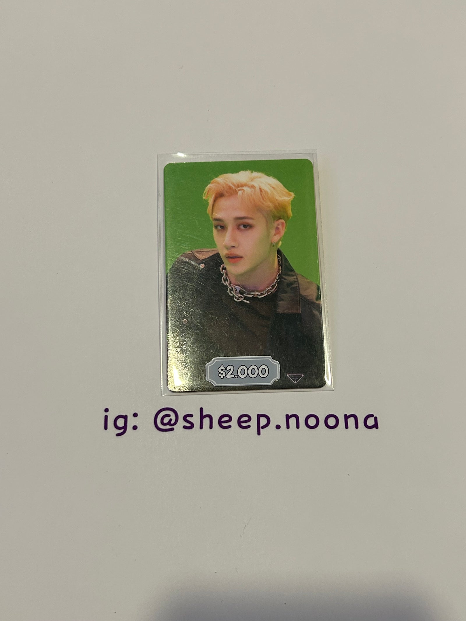 Photocards Bangchan SKZ