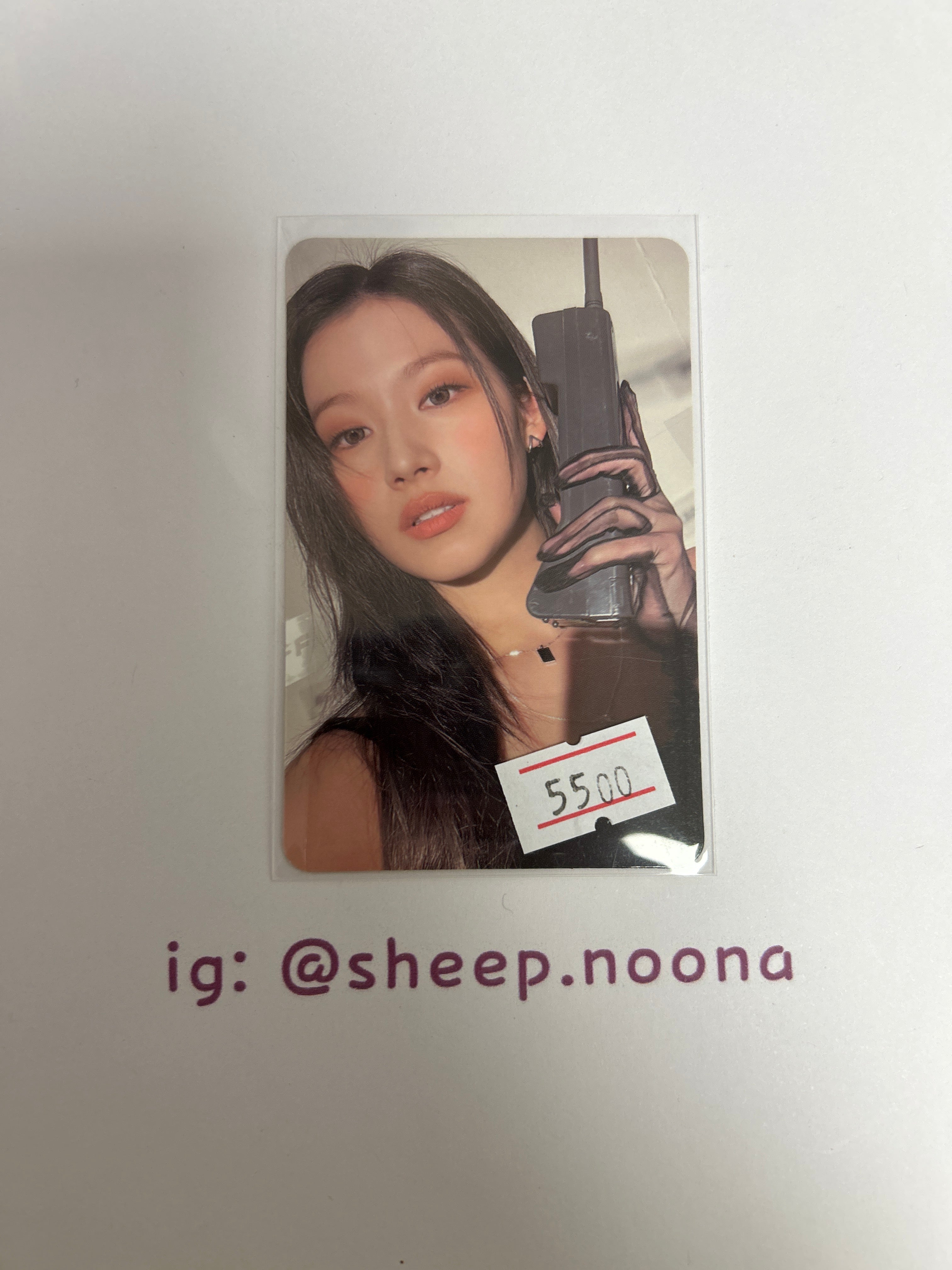 Photocard Sana Twice
