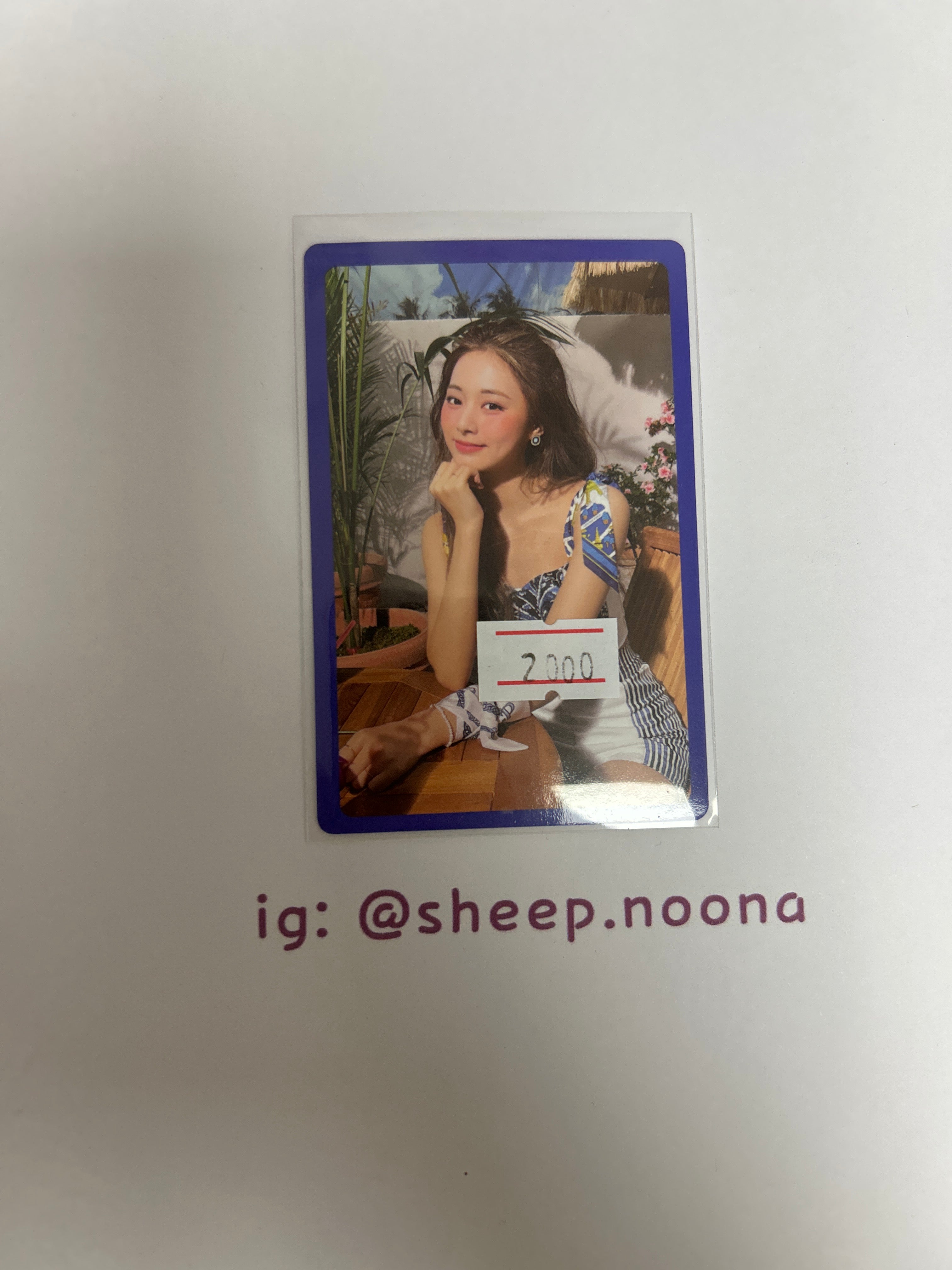 Photocards Tzuyu Twice