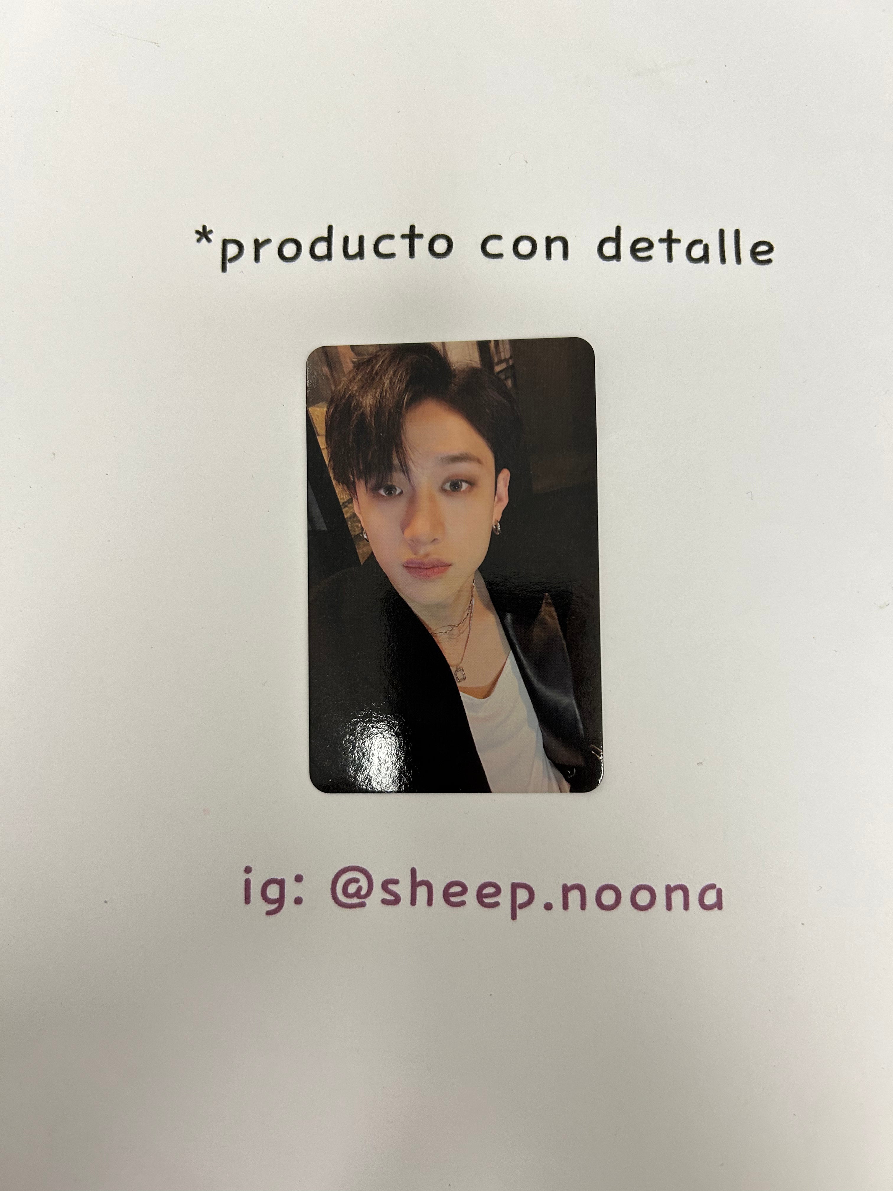 Photocards Bangchan SKZ