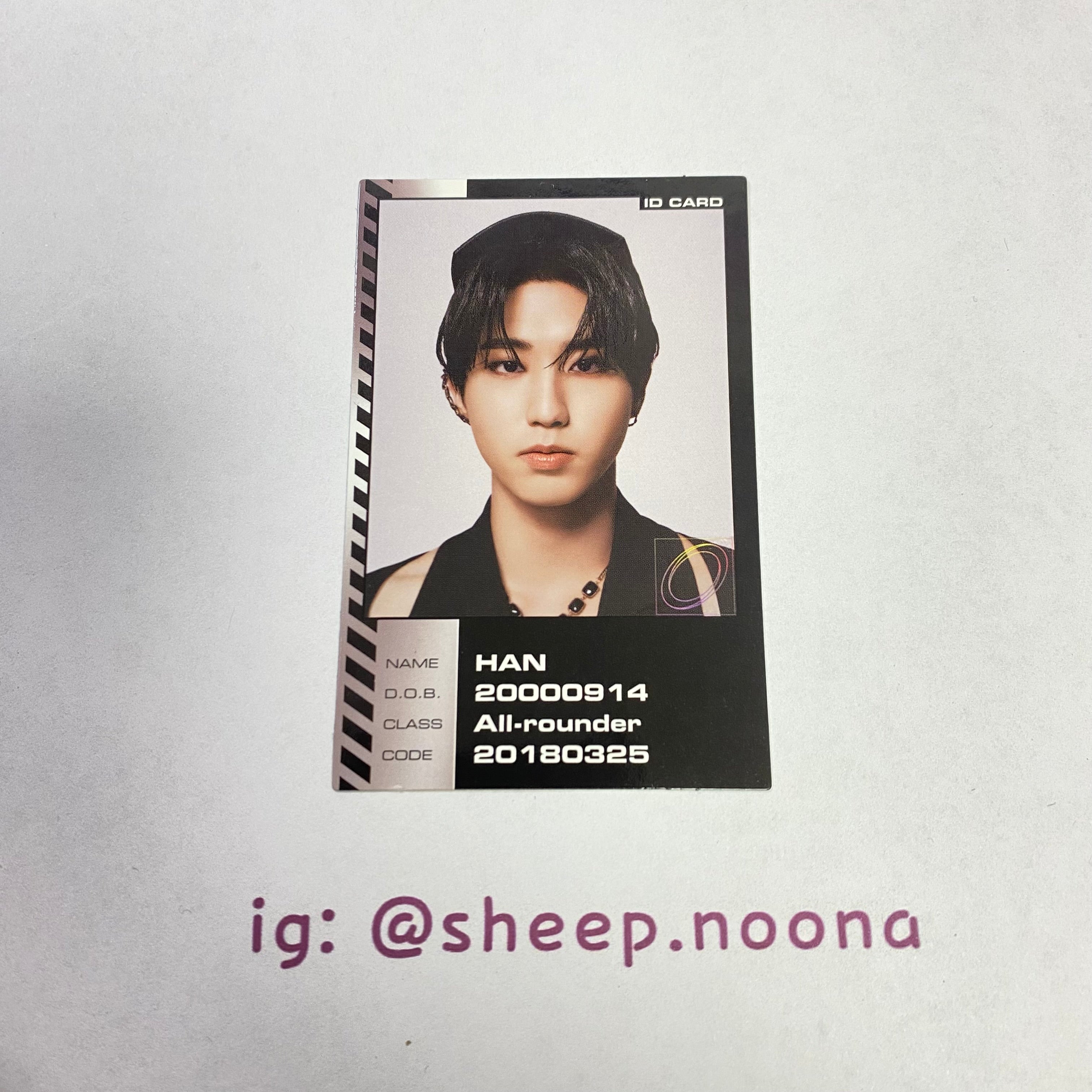 Photocards Han SKZ