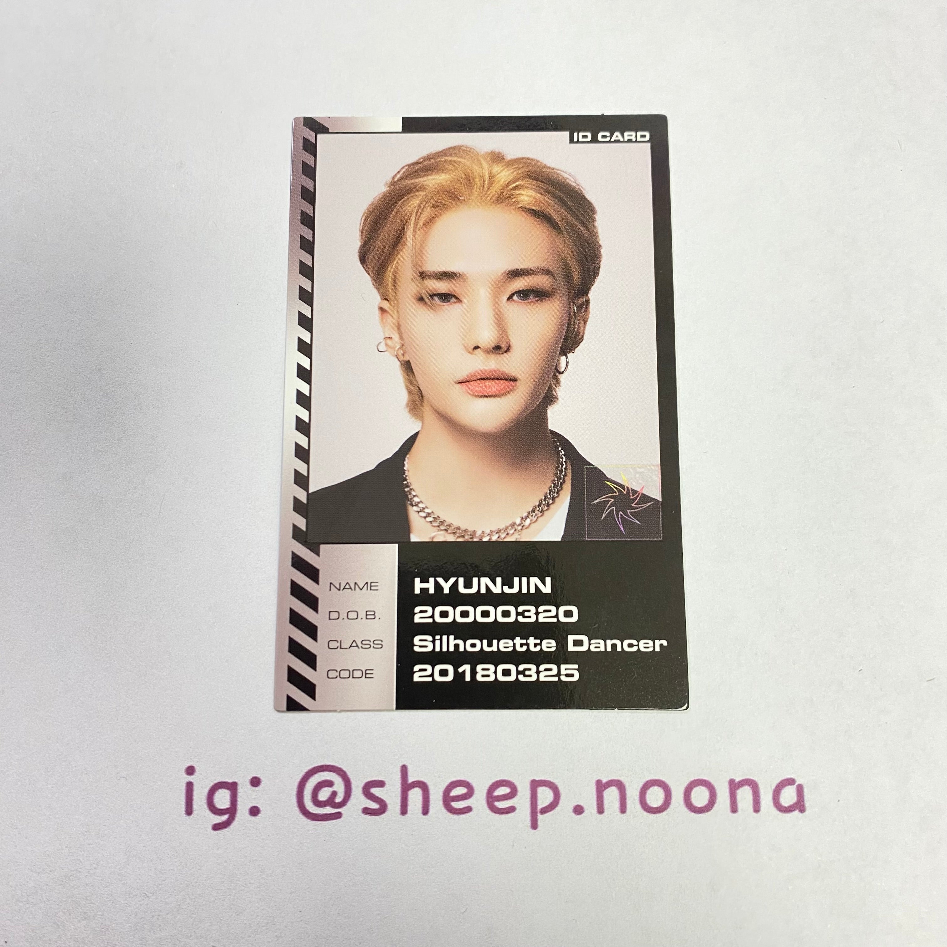 Photocards Hyunjin SKZ