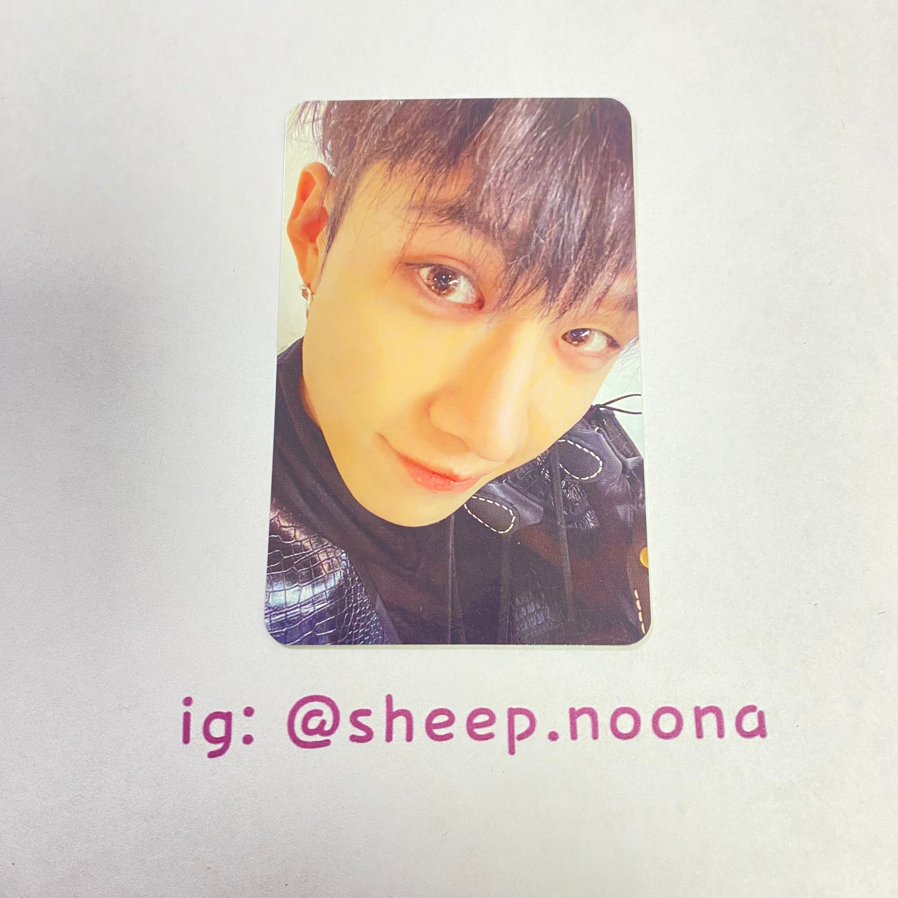 Photocards Bangchan SKZ