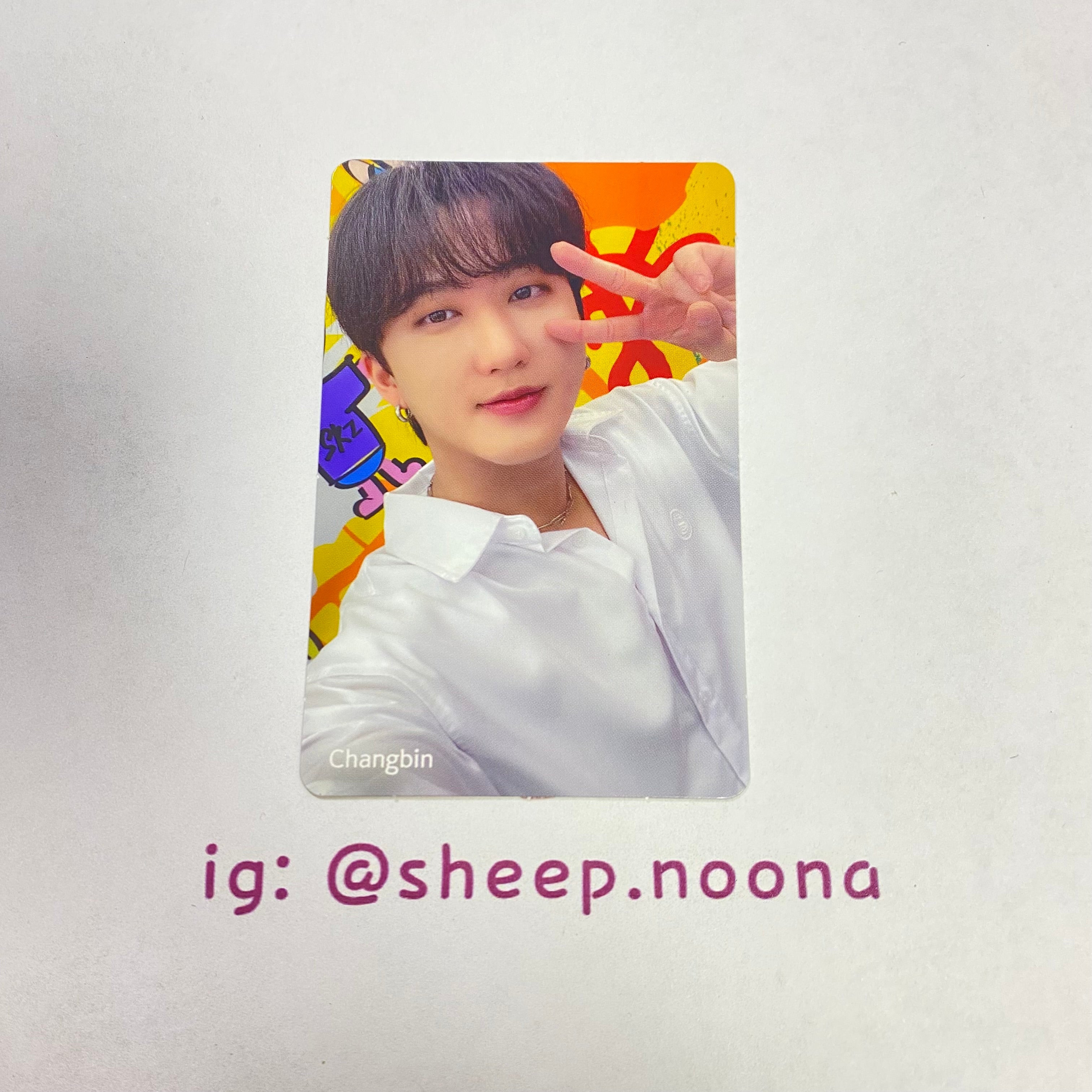 Photocards Changbin SKZ