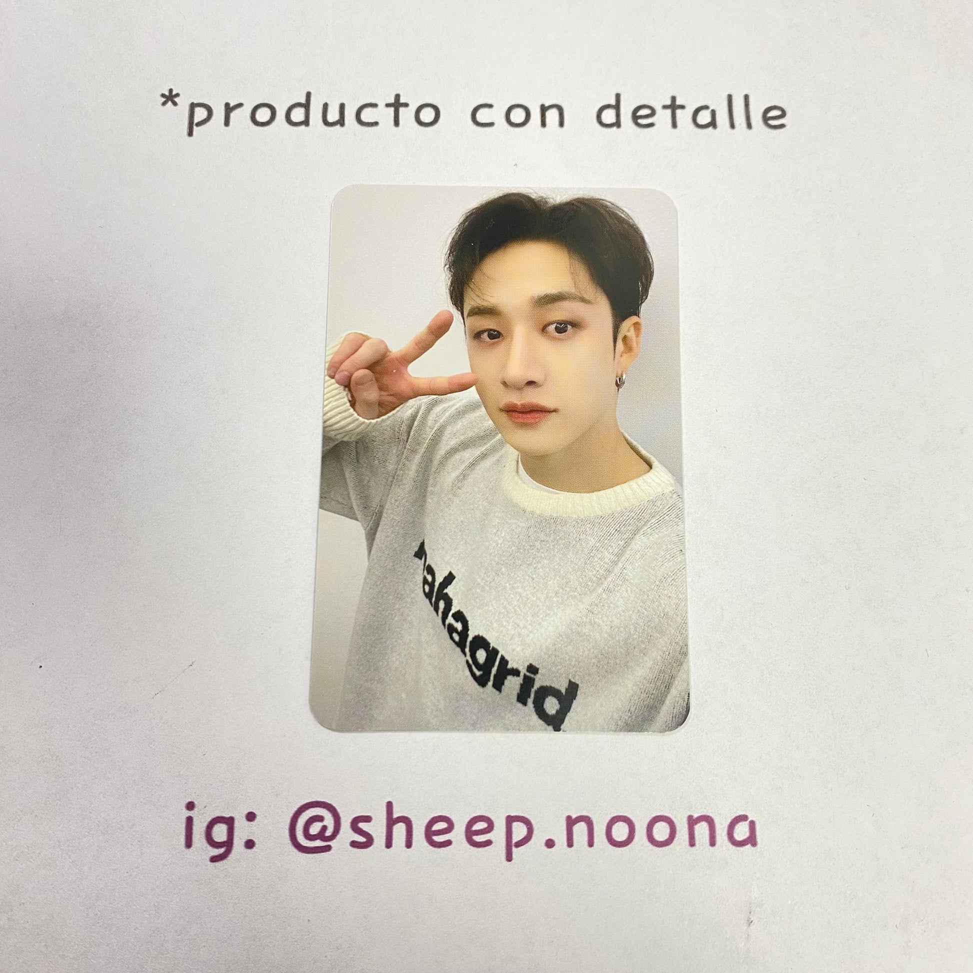 Photocards Bangchan SKZ