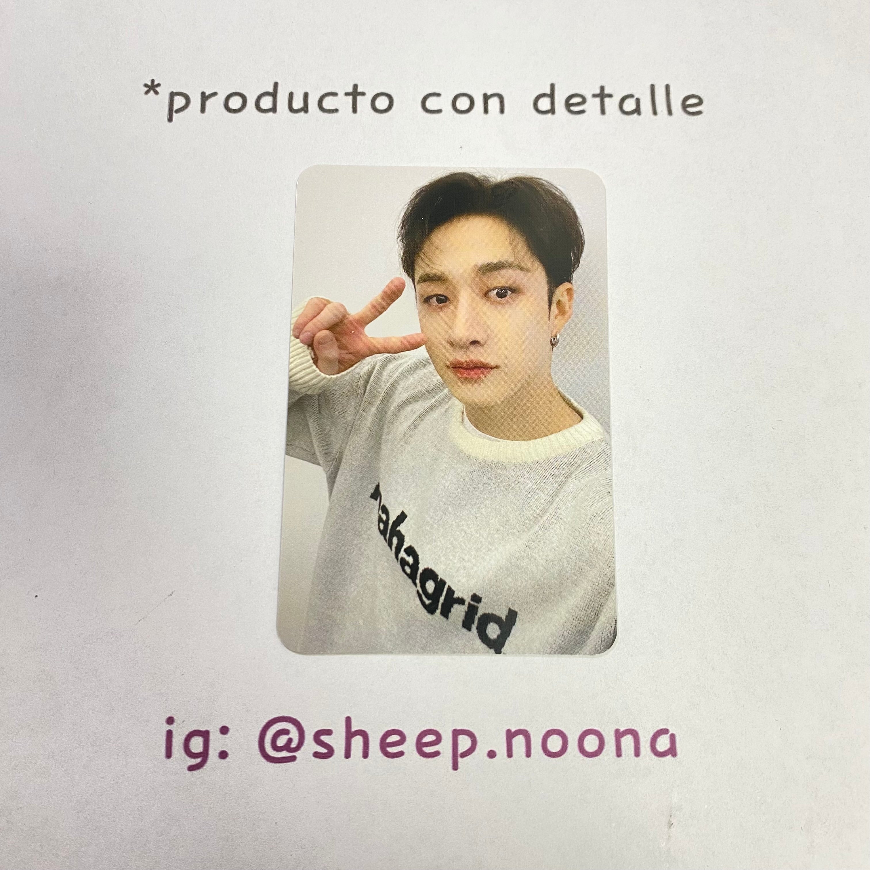Photocards Bangchan SKZ