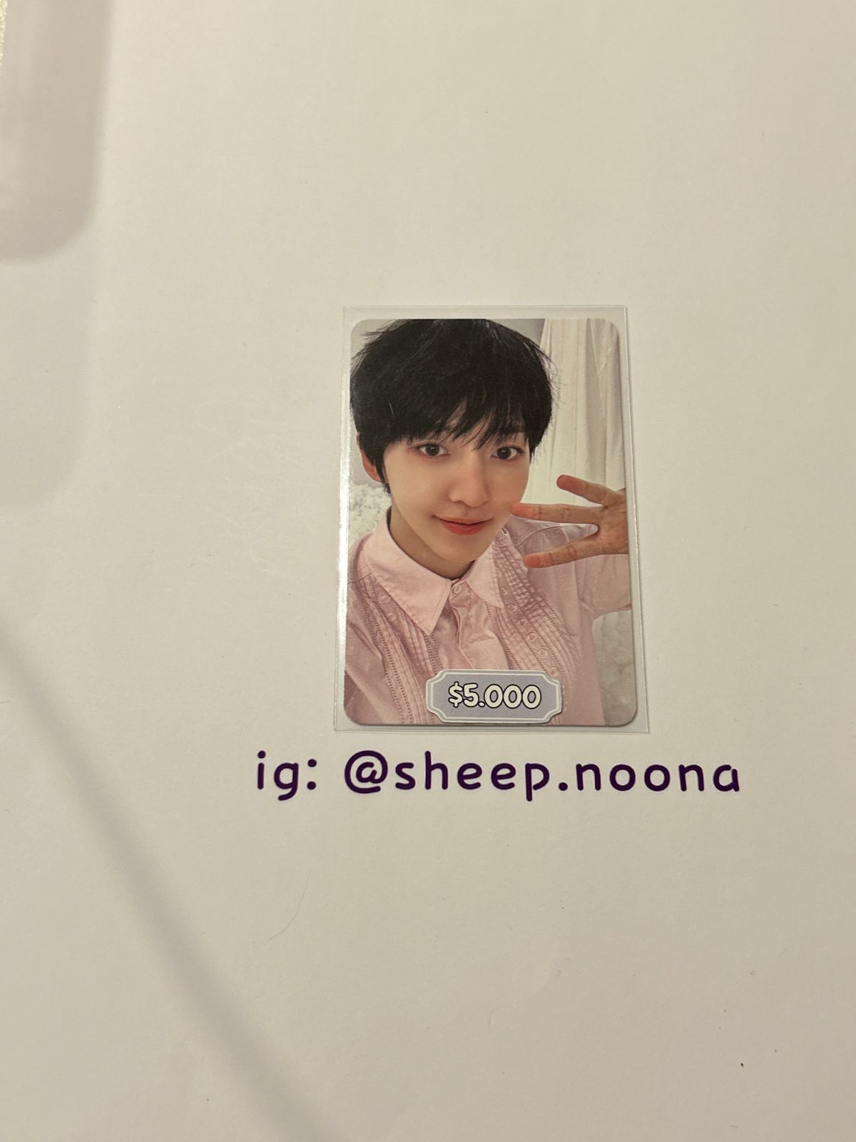 Photocards Donghyeon Kickflip