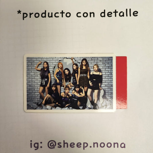 Photocards Units / Grupales Twice