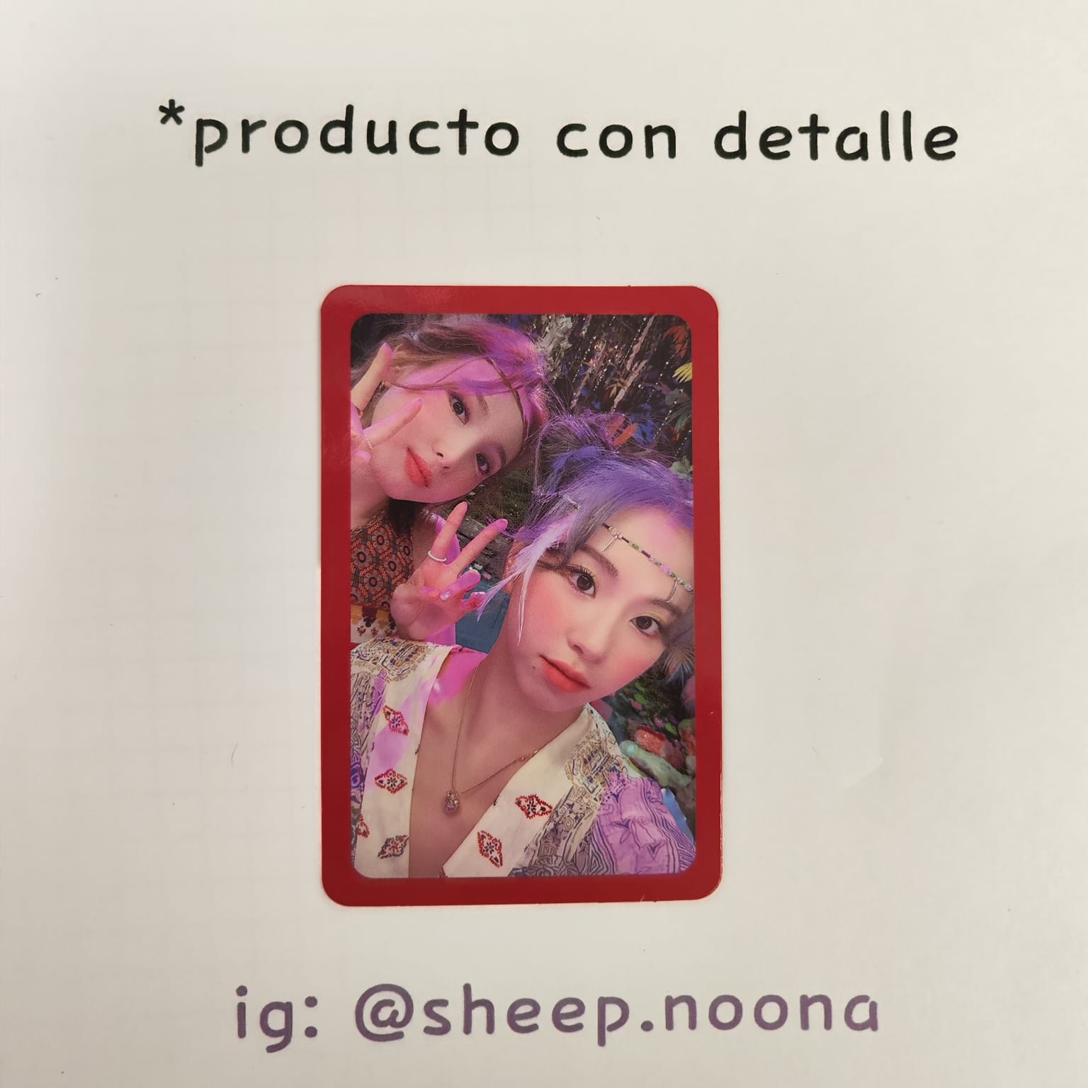 Photocards Units / Grupales Twice