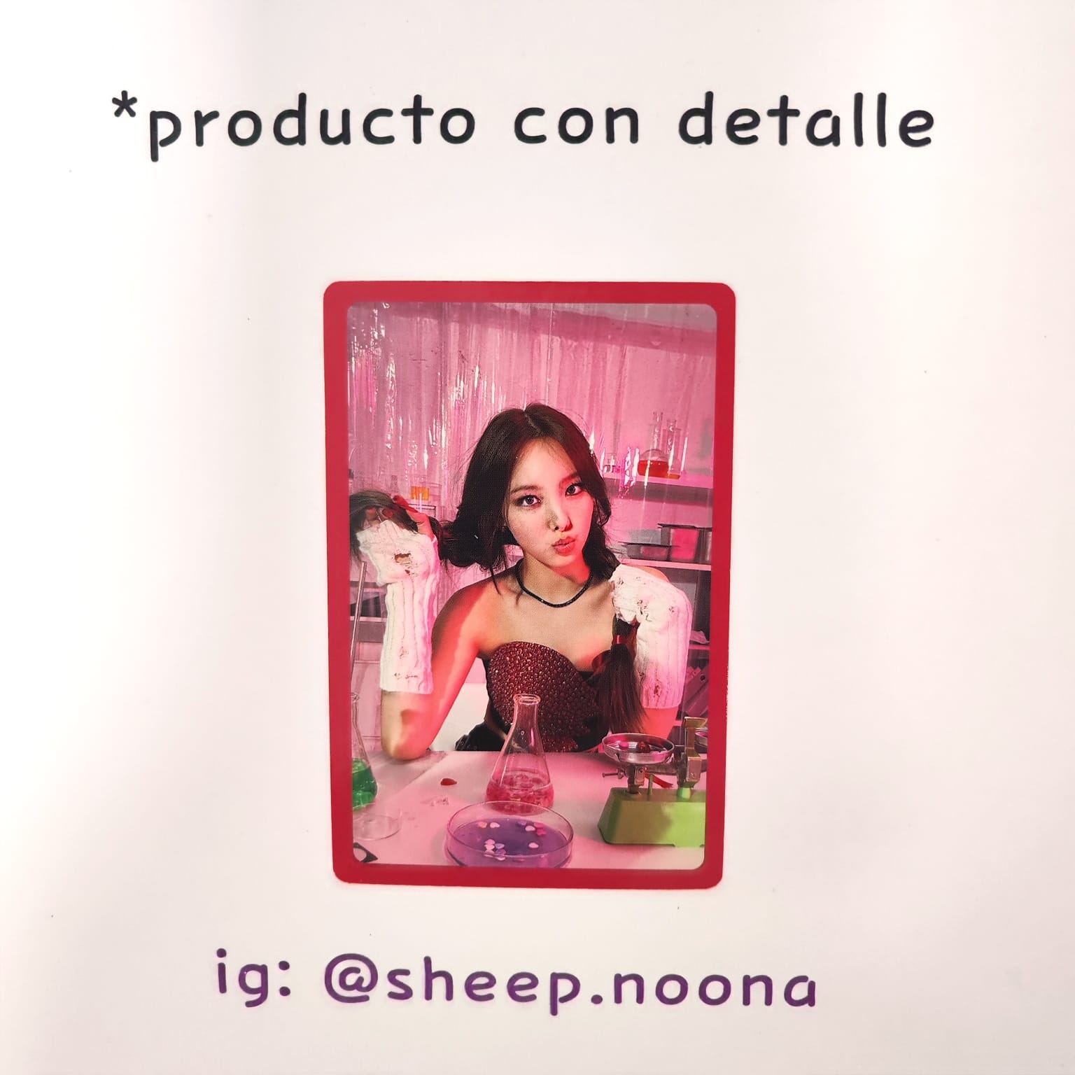 Photocard Nayeon Twice