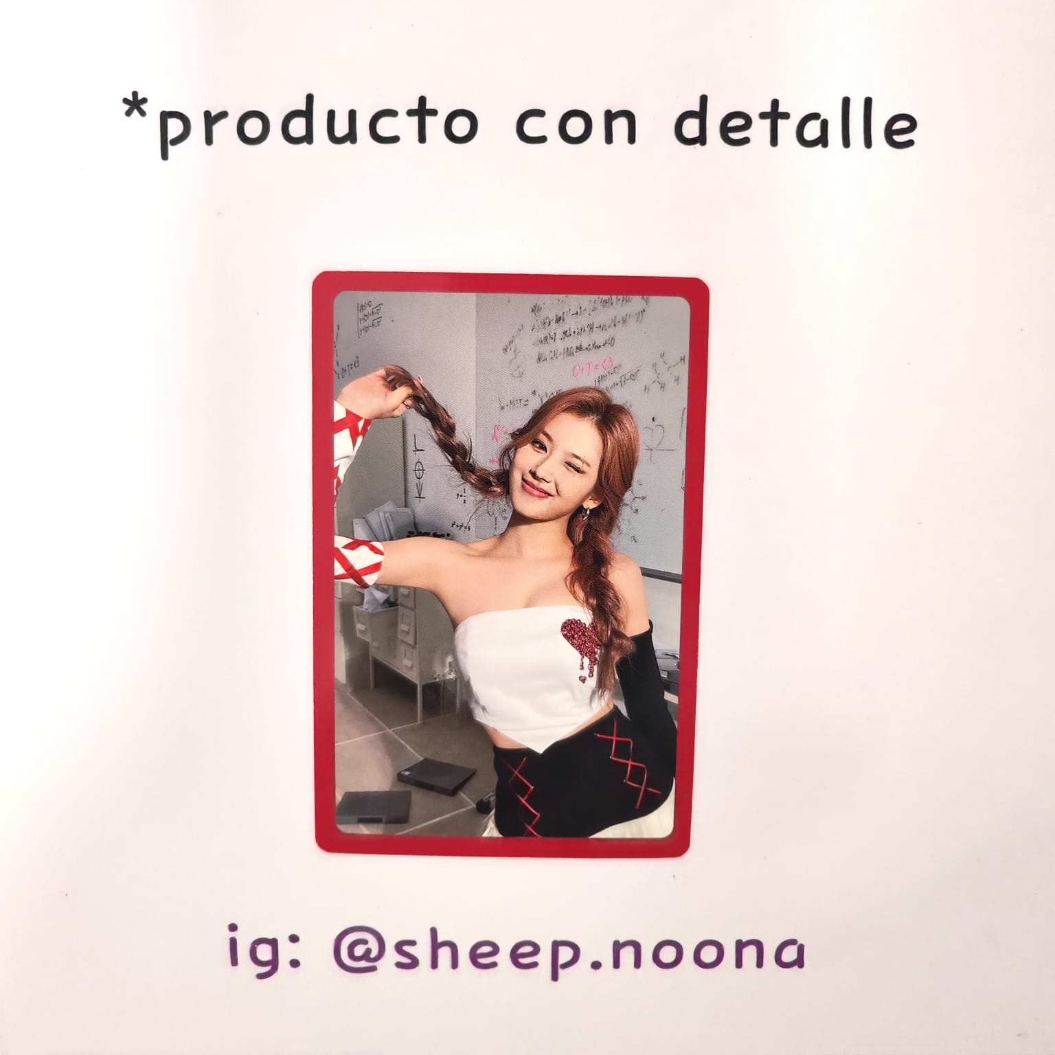 Photocard Sana Twice
