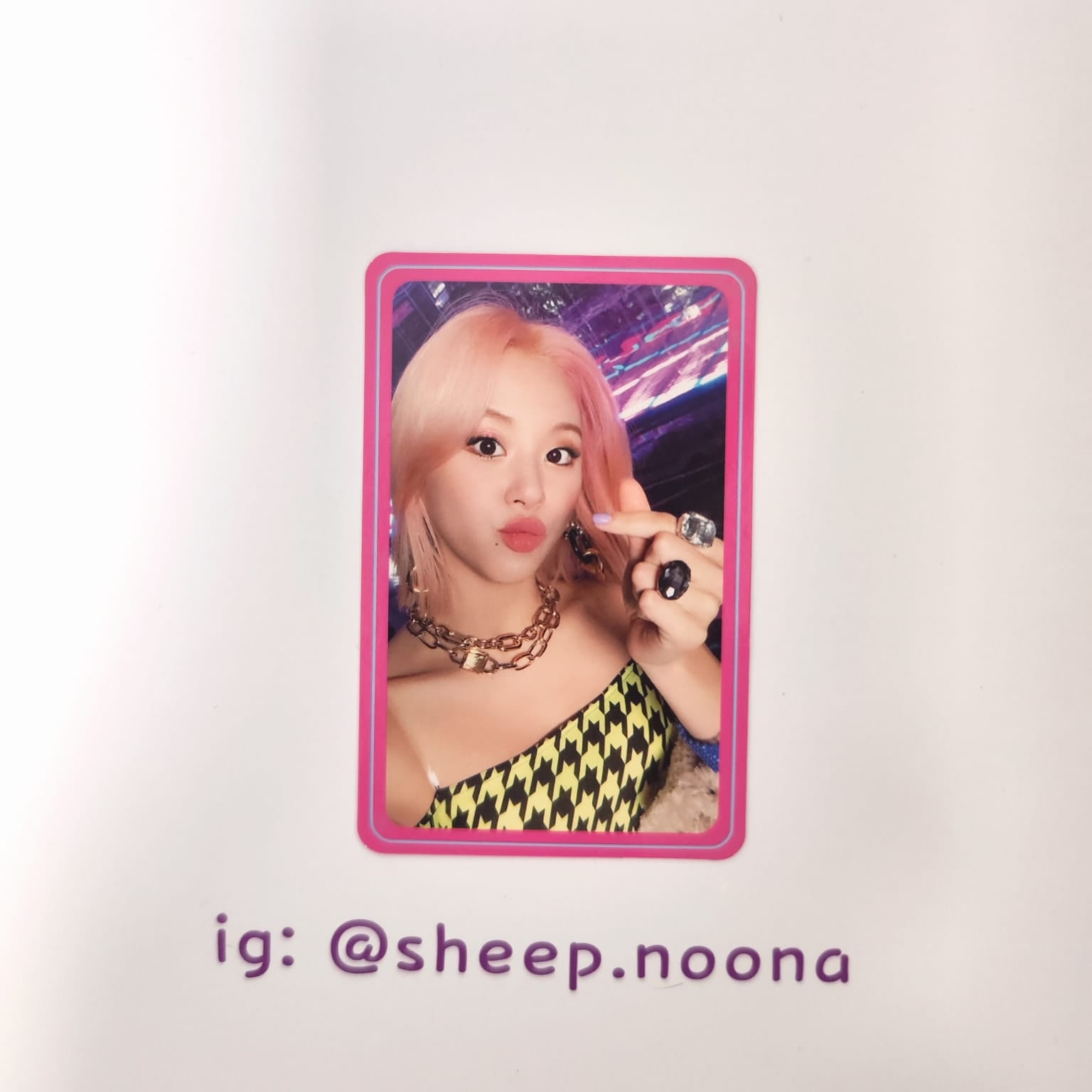 Photocards Chaeyoung Twice