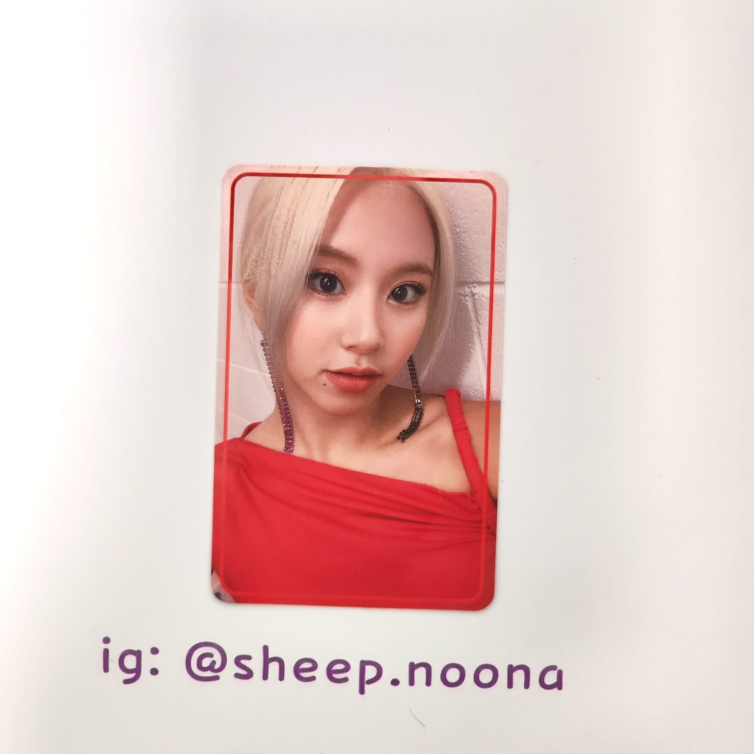 Photocards Chaeyoung Twice