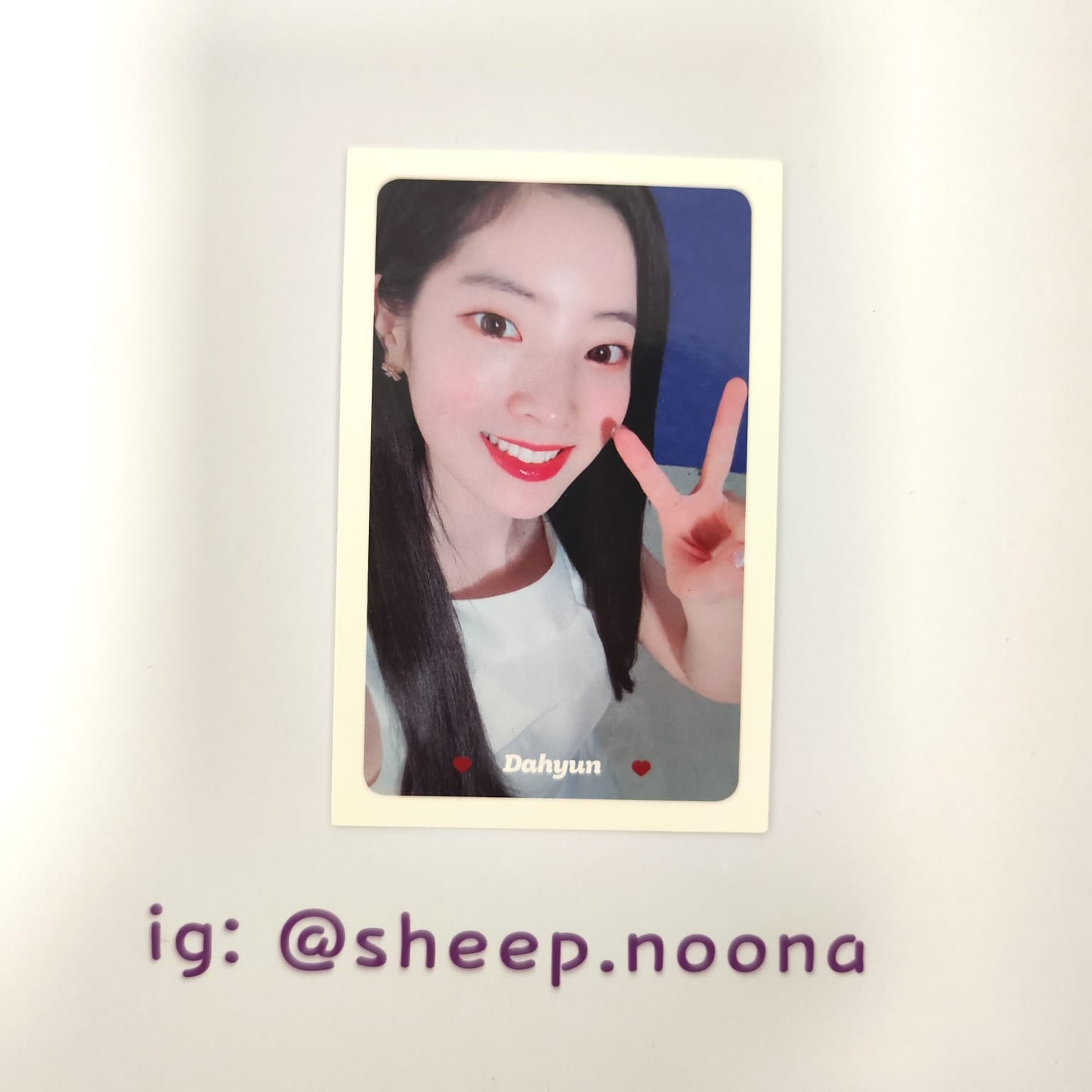 Photocards Dahyun Twice