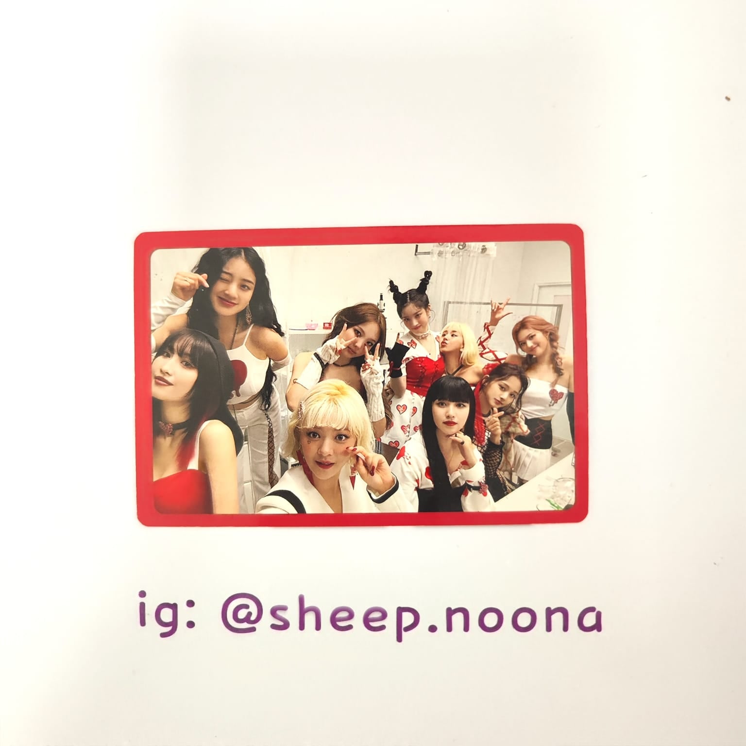 Photocards Units / Grupales Twice