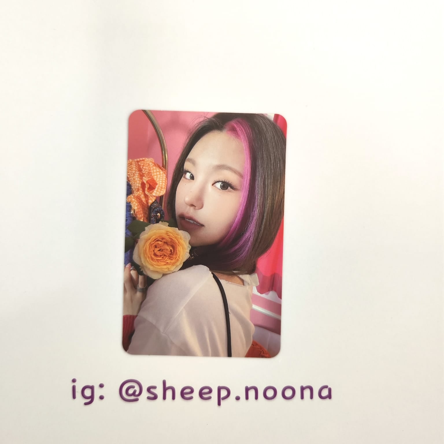 Photocards Yeji Itzy