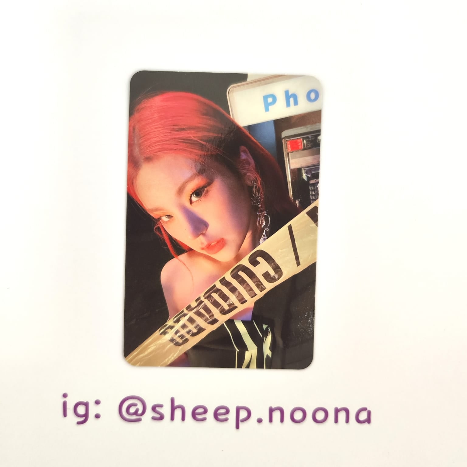 Photocards Yeji Itzy