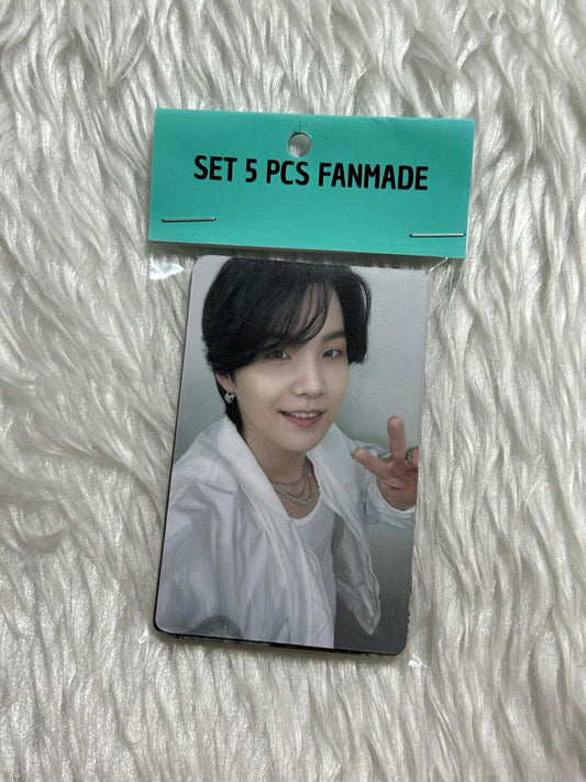 Photocards Fanmade Suga BTS