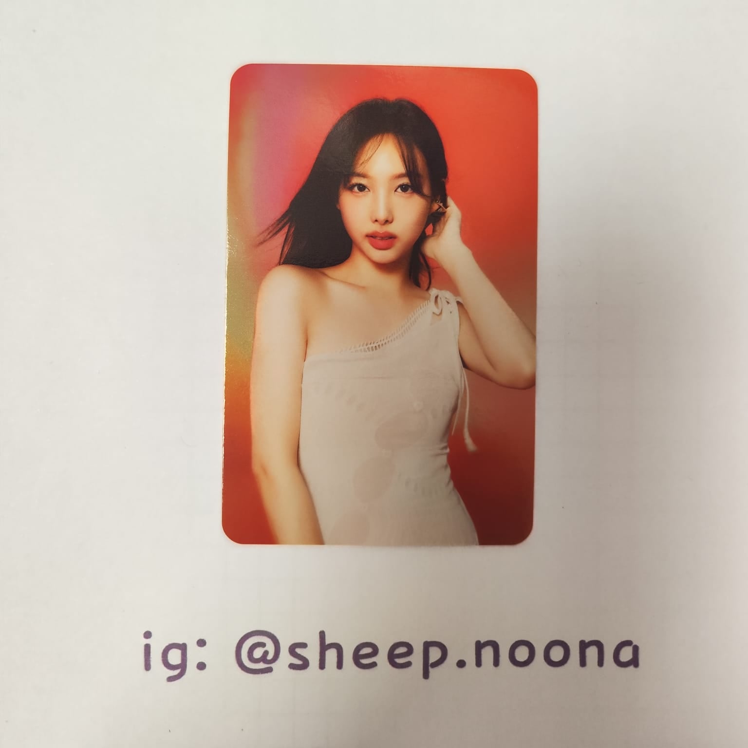 Photocard Nayeon Twice