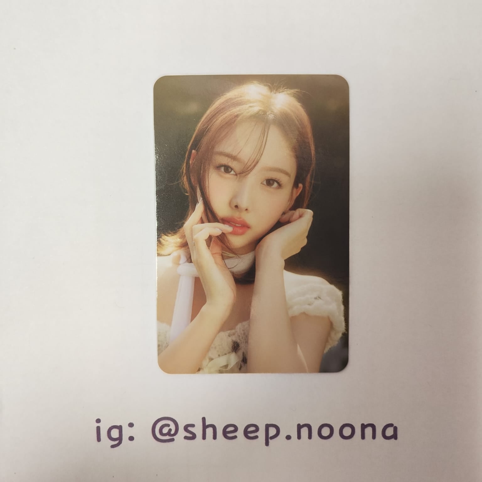 Photocard Nayeon Twice