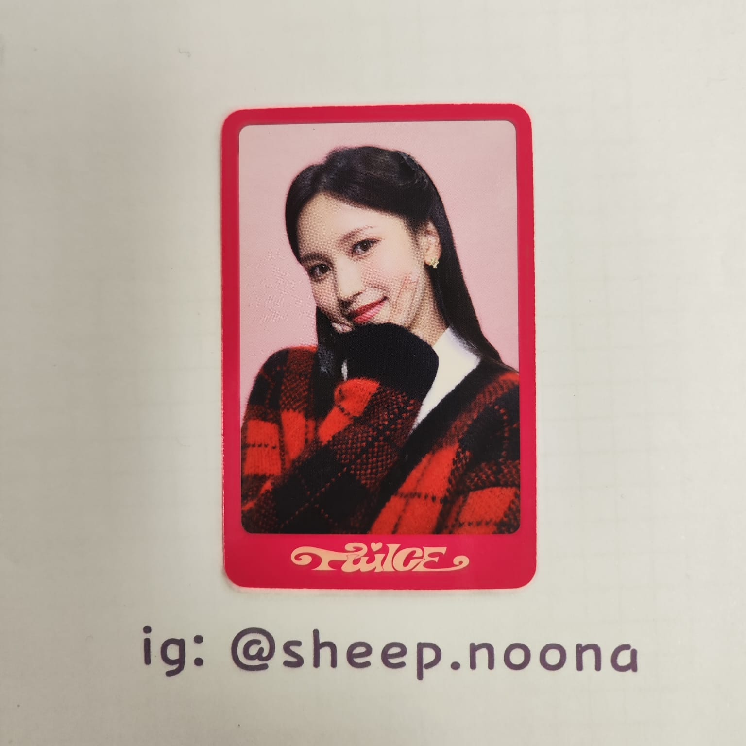 Photocards Mina Twice