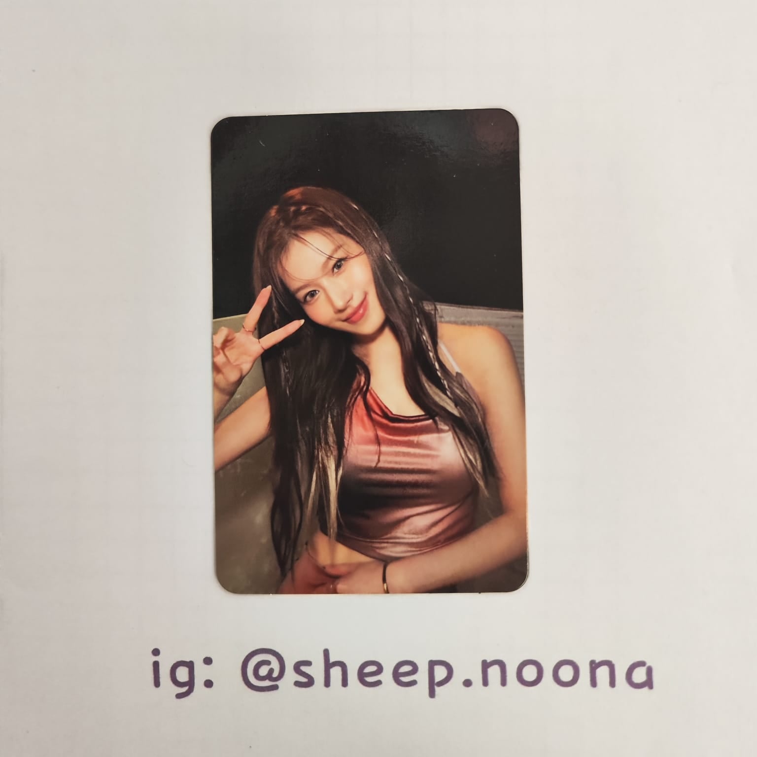 Photocard Sana Twice