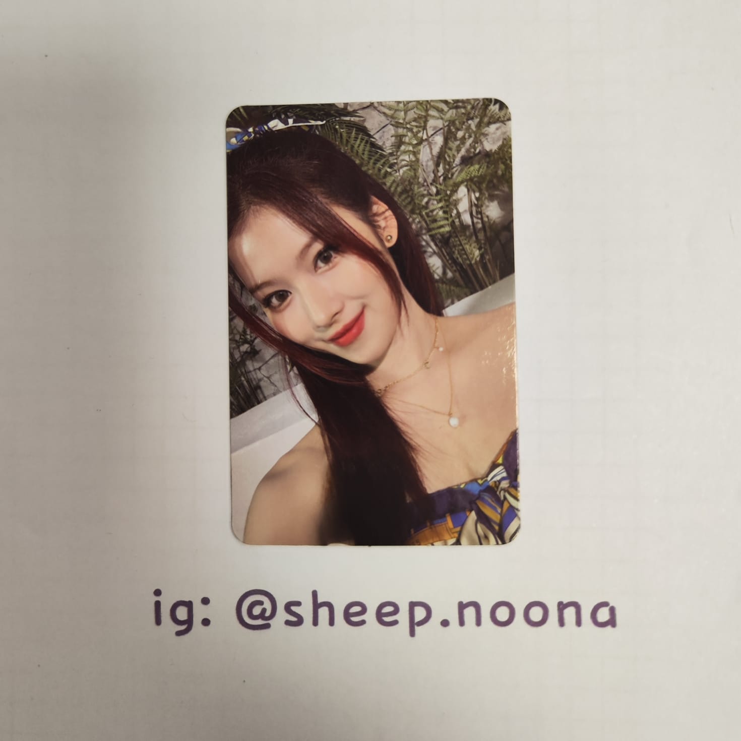 Photocard Sana Twice
