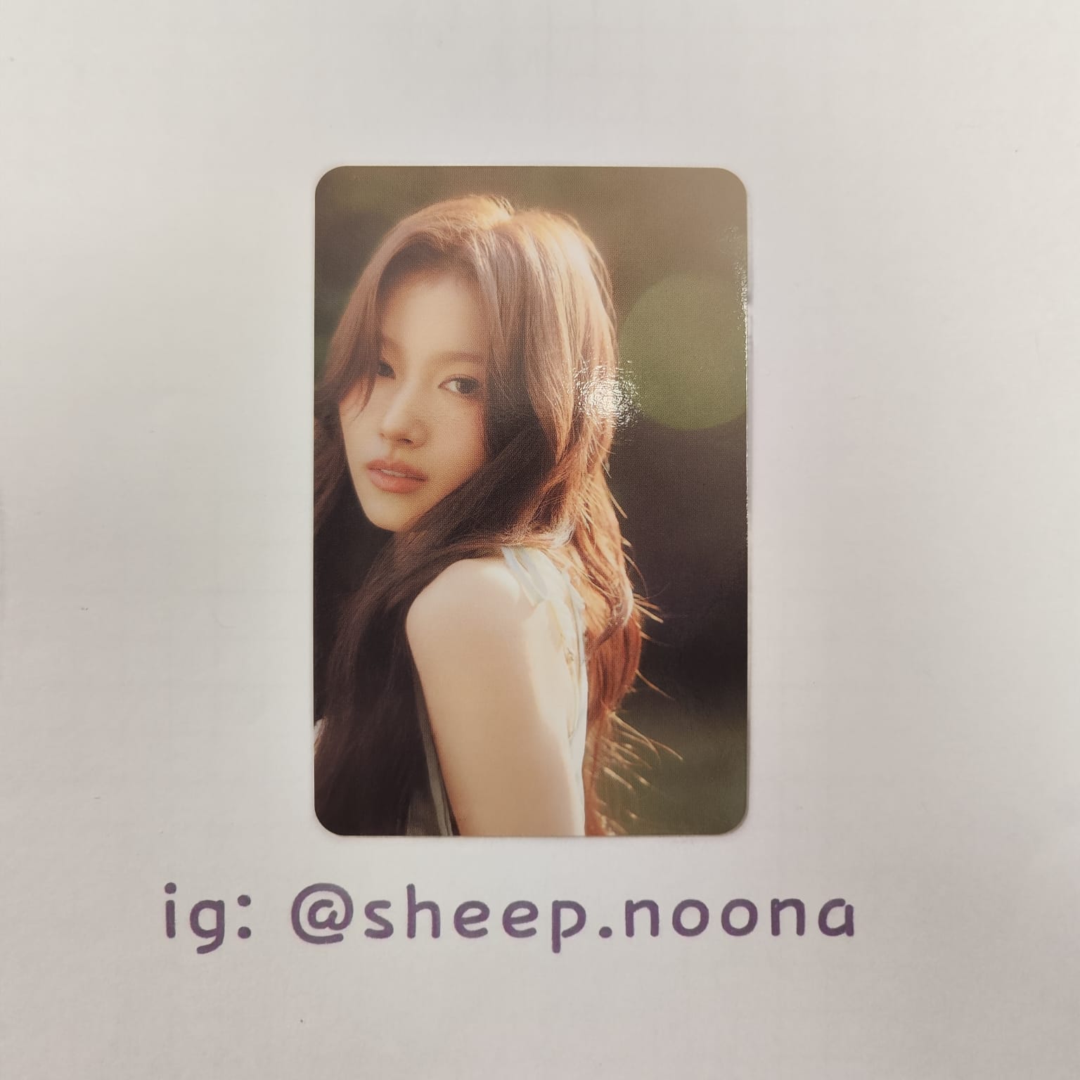 Photocard Sana Twice