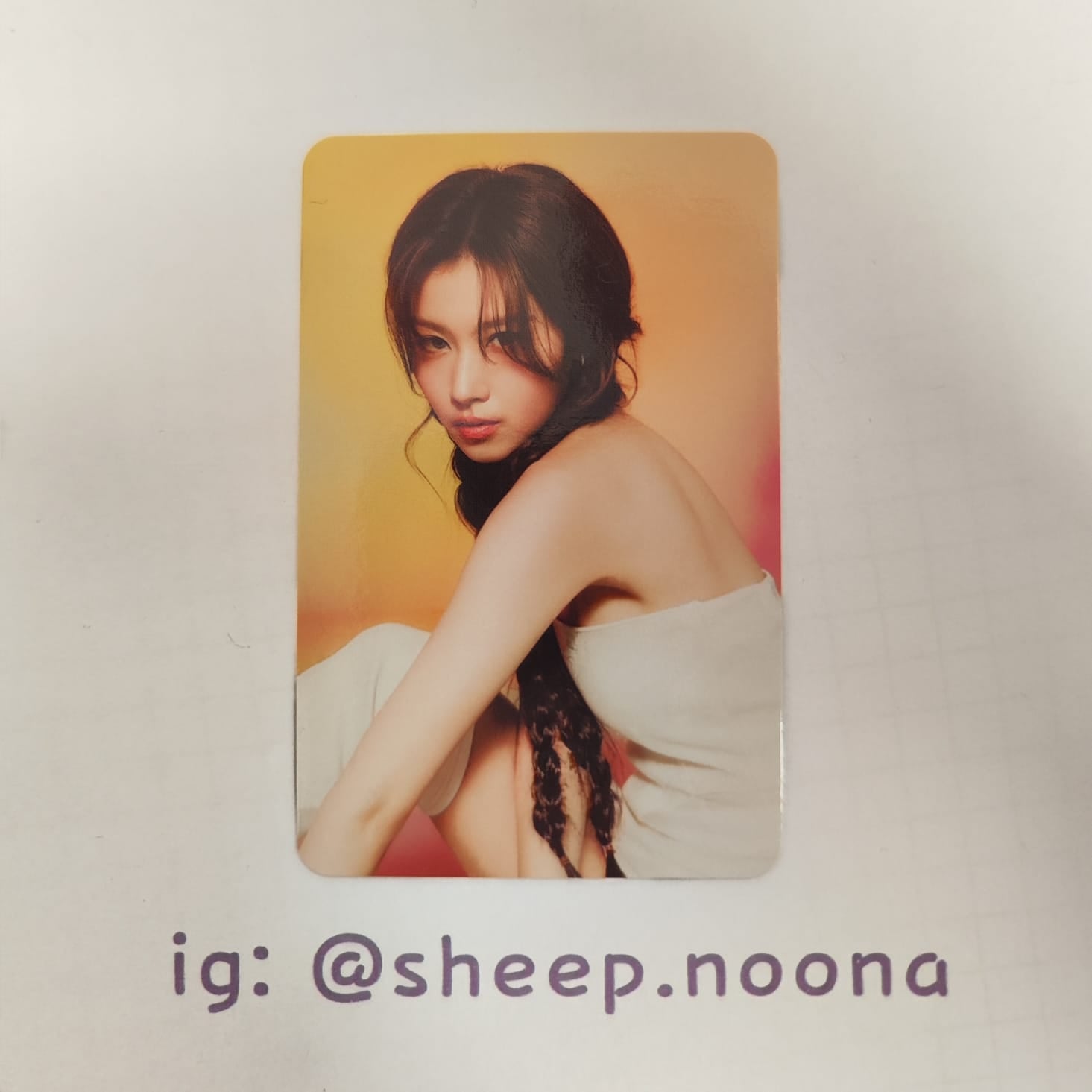 Photocard Sana Twice