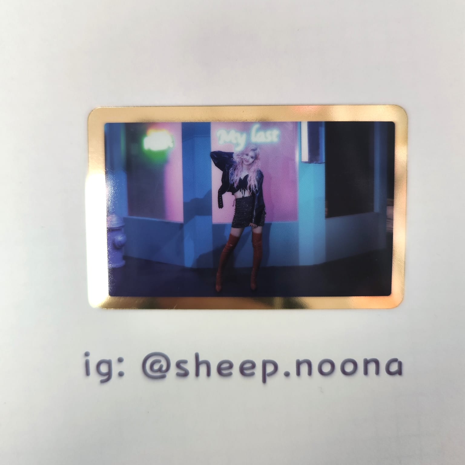 Photocard Sana Twice