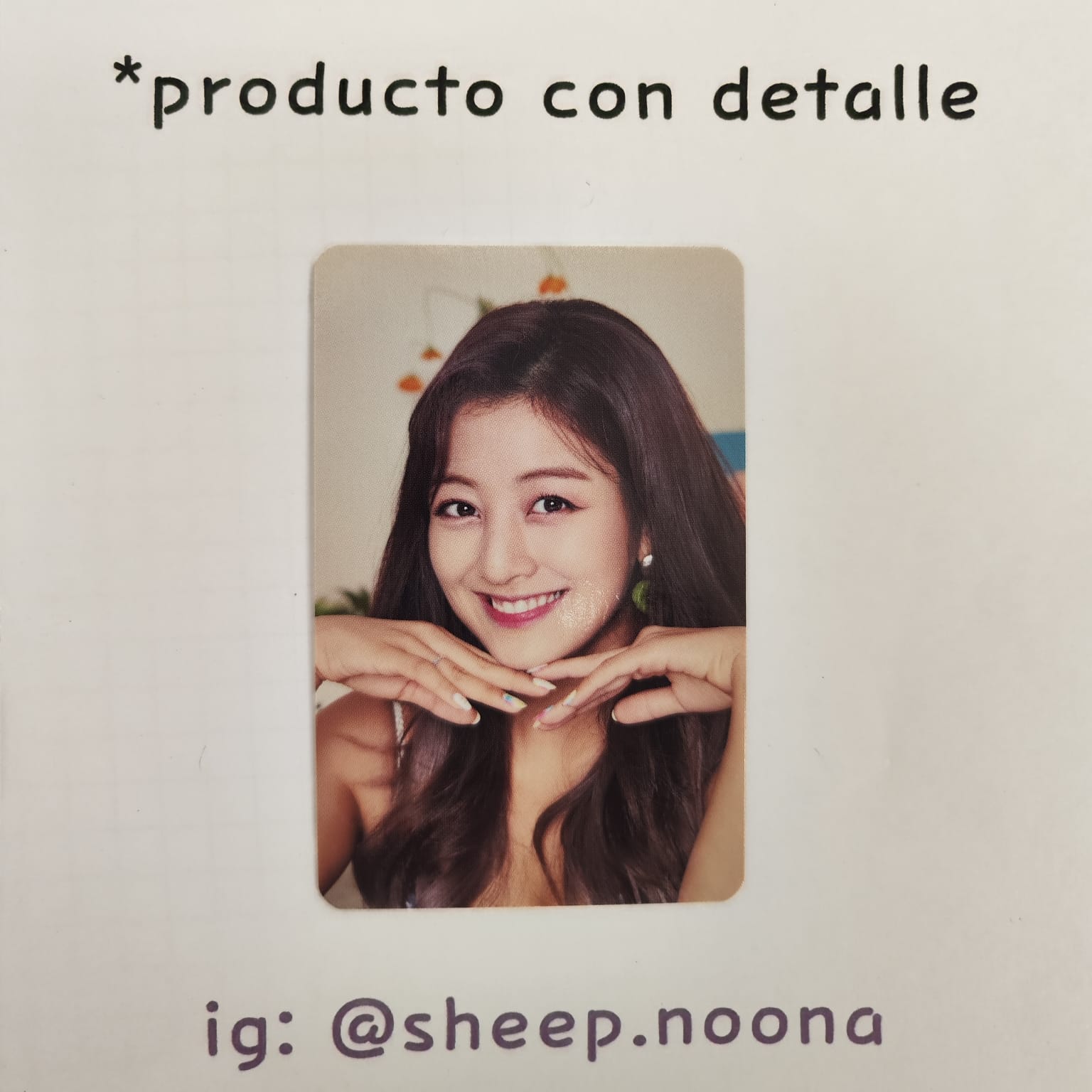 Photocards Jihyo Twice Sheep Noona photocards-jihyo-twice-sheep-noona