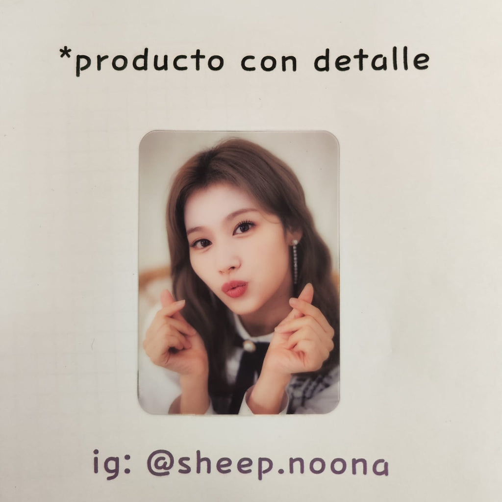 Photocard Sana Twice