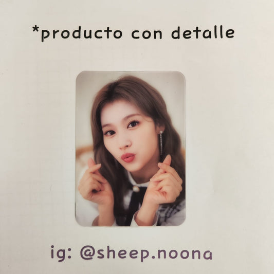 Photocard Sana Twice