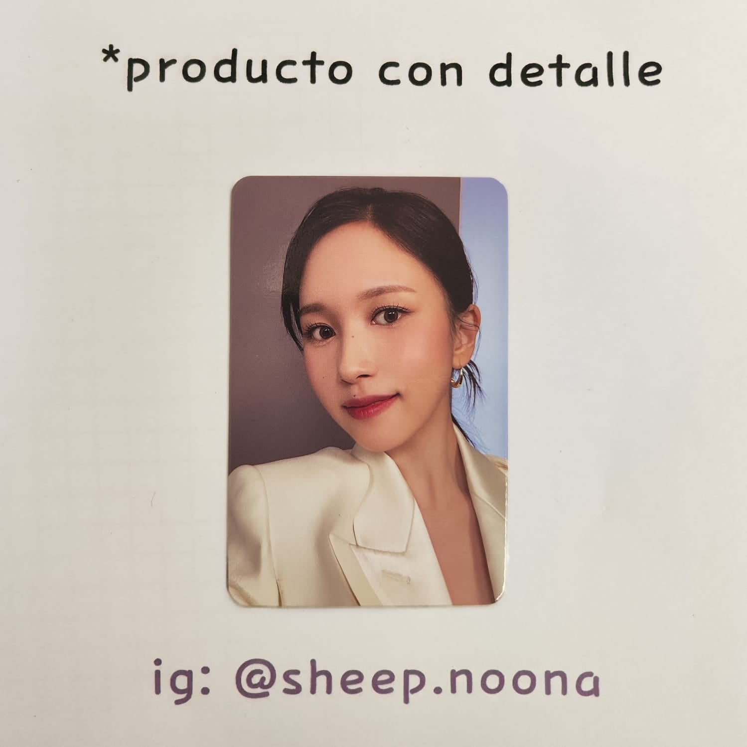 Photocards Mina Twice