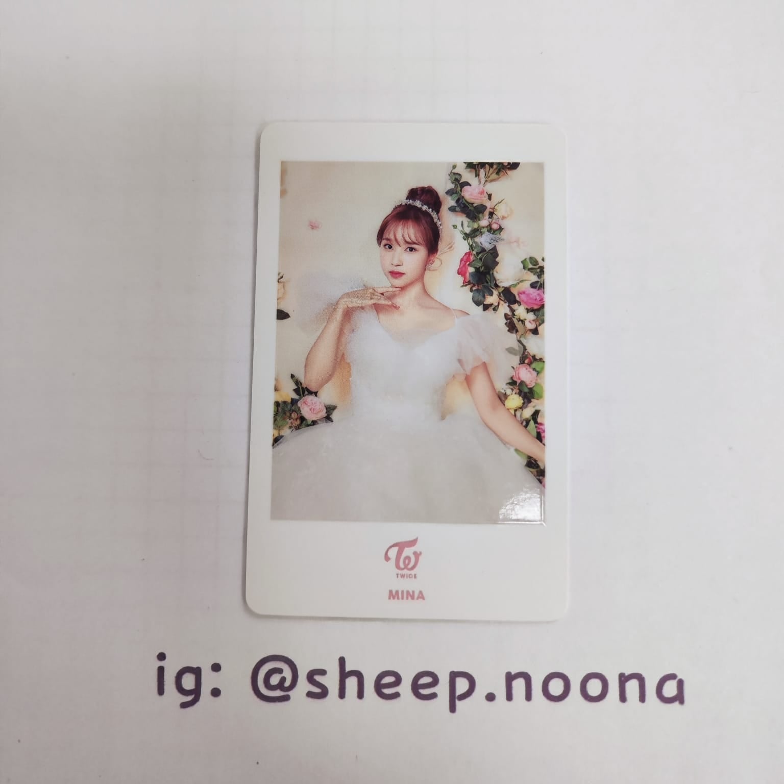 Photocards Mina Twice