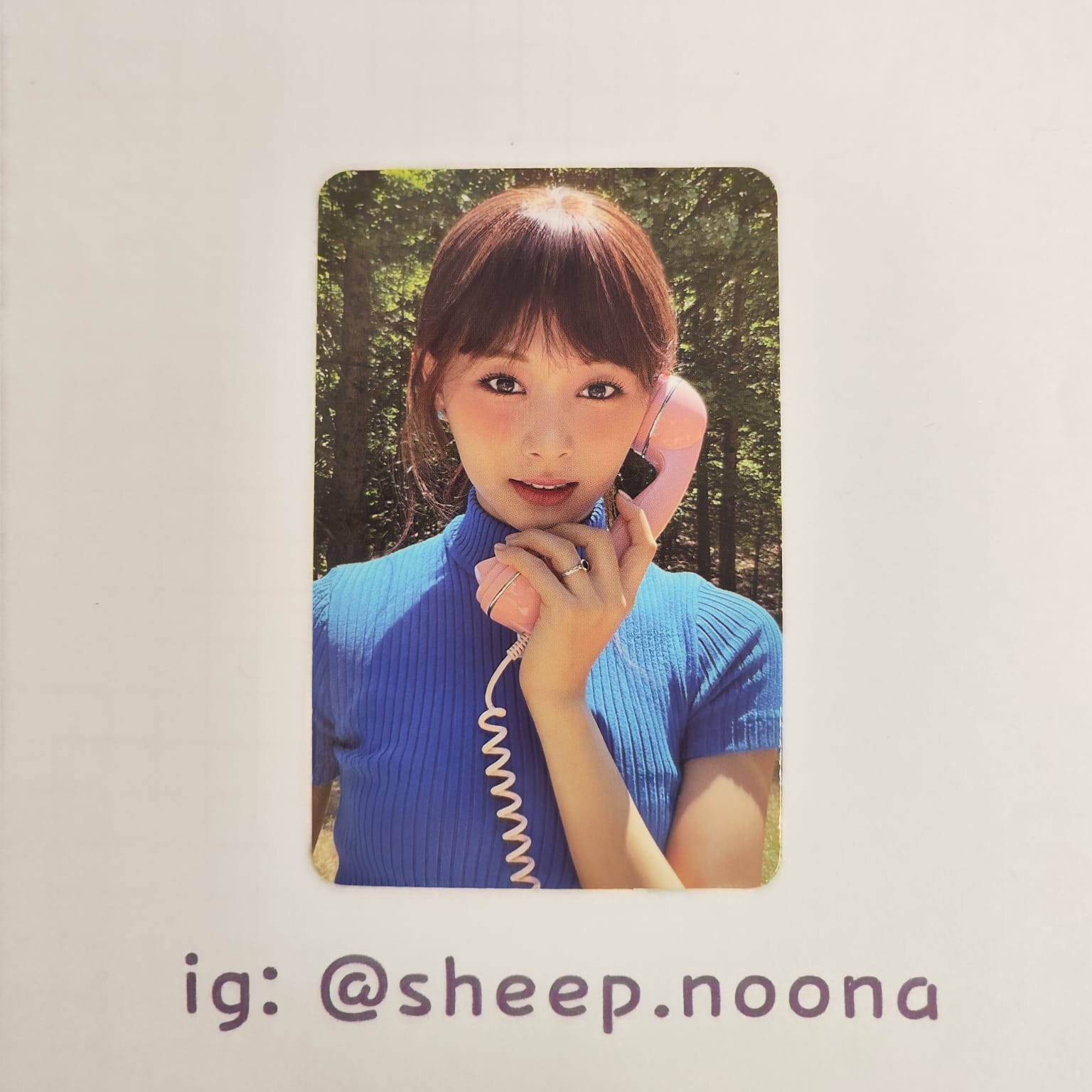 Photocards Tzuyu Twice