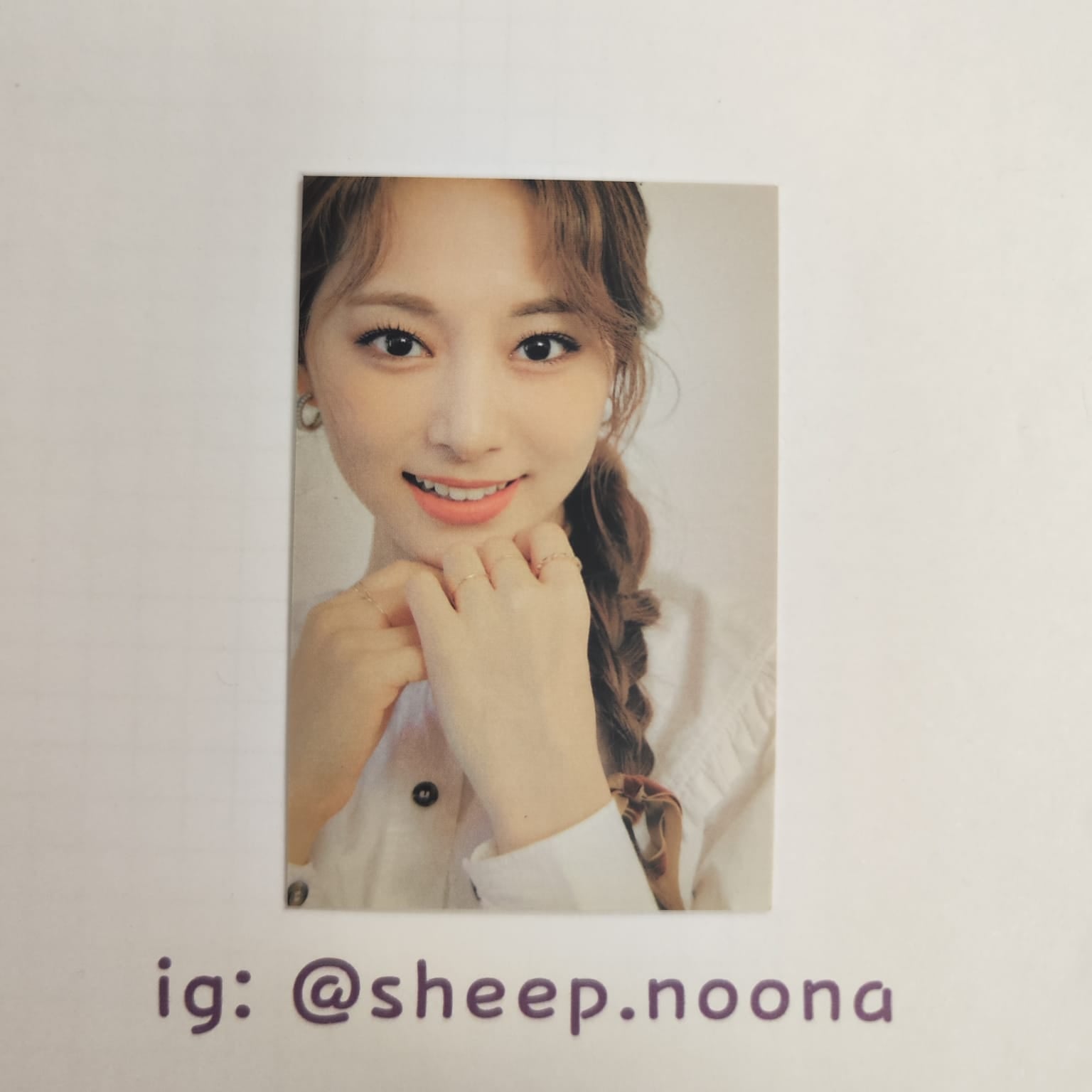 Photocards Tzuyu Twice