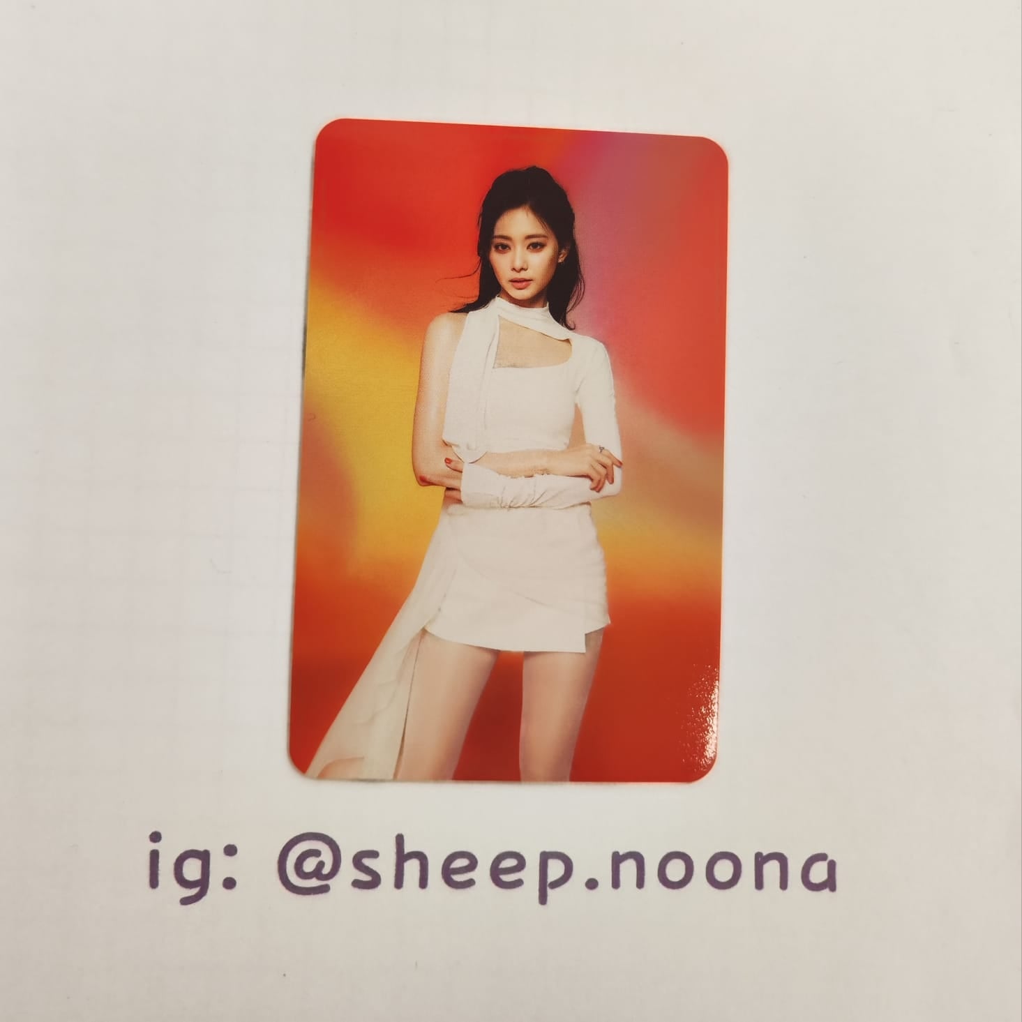 Photocards Tzuyu Twice