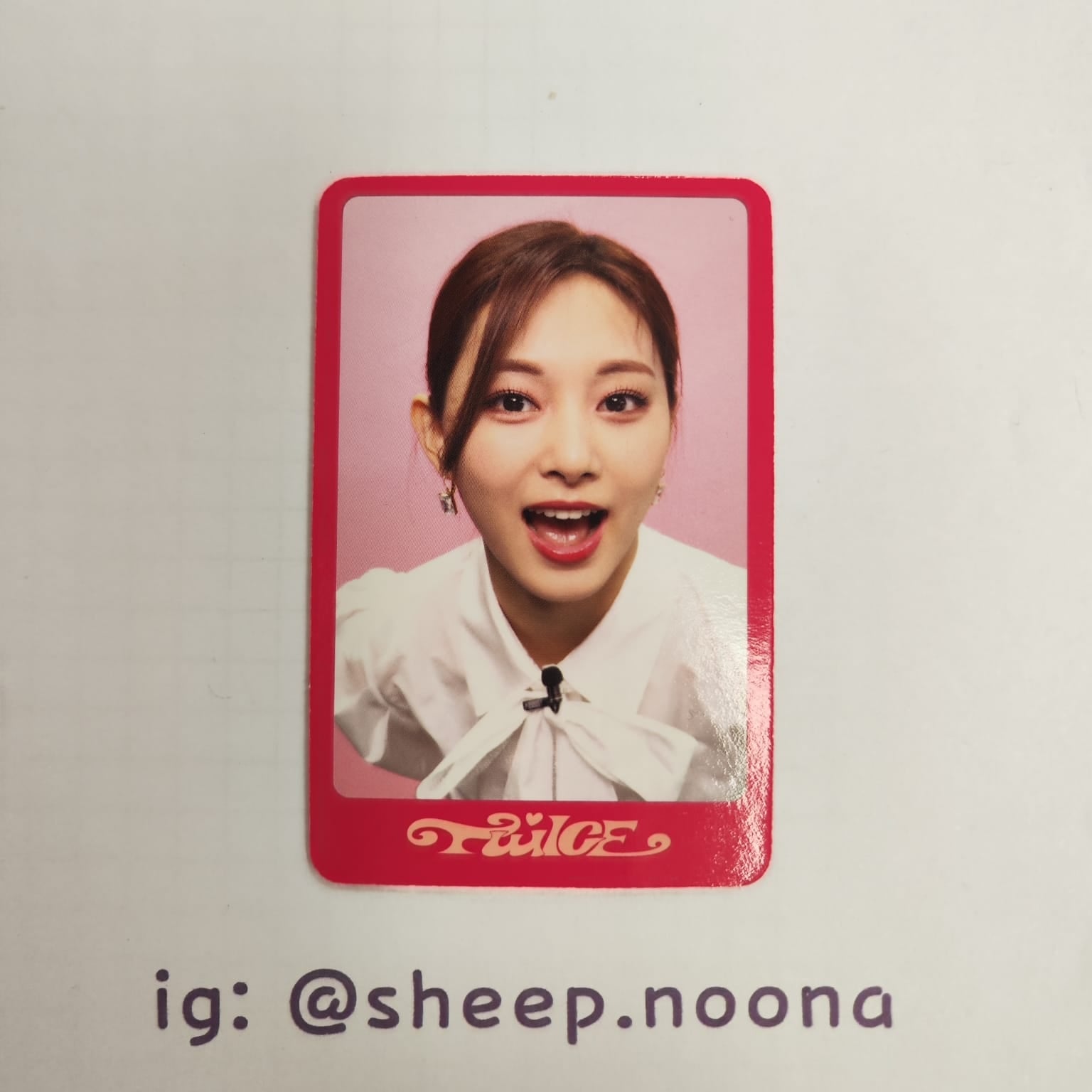 Photocards Tzuyu Twice