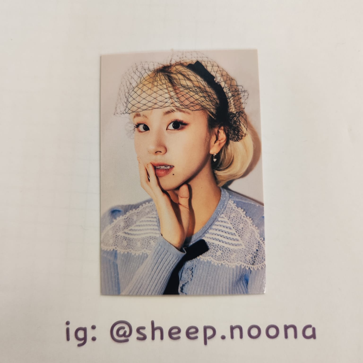 Photocards Chaeyoung Twice