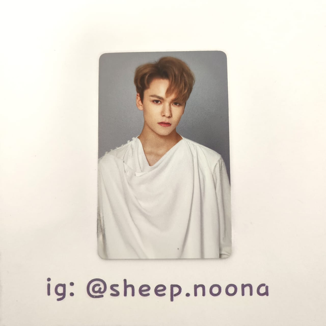 Photocards Vernon Seventeen