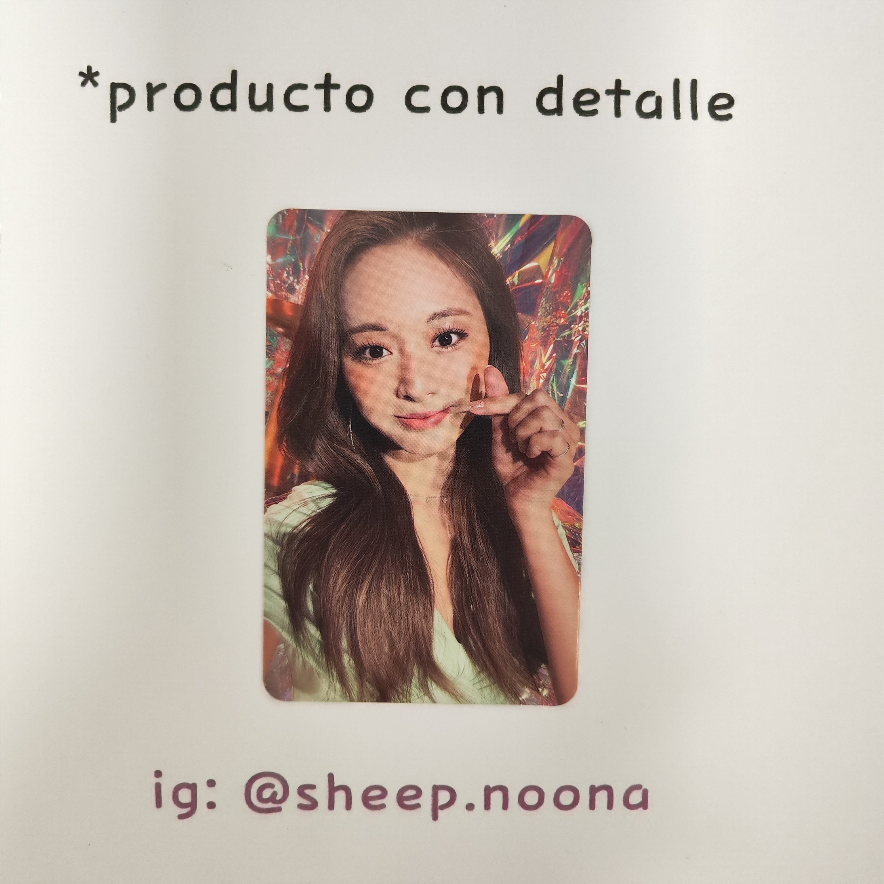 Photocards Tzuyu Twice