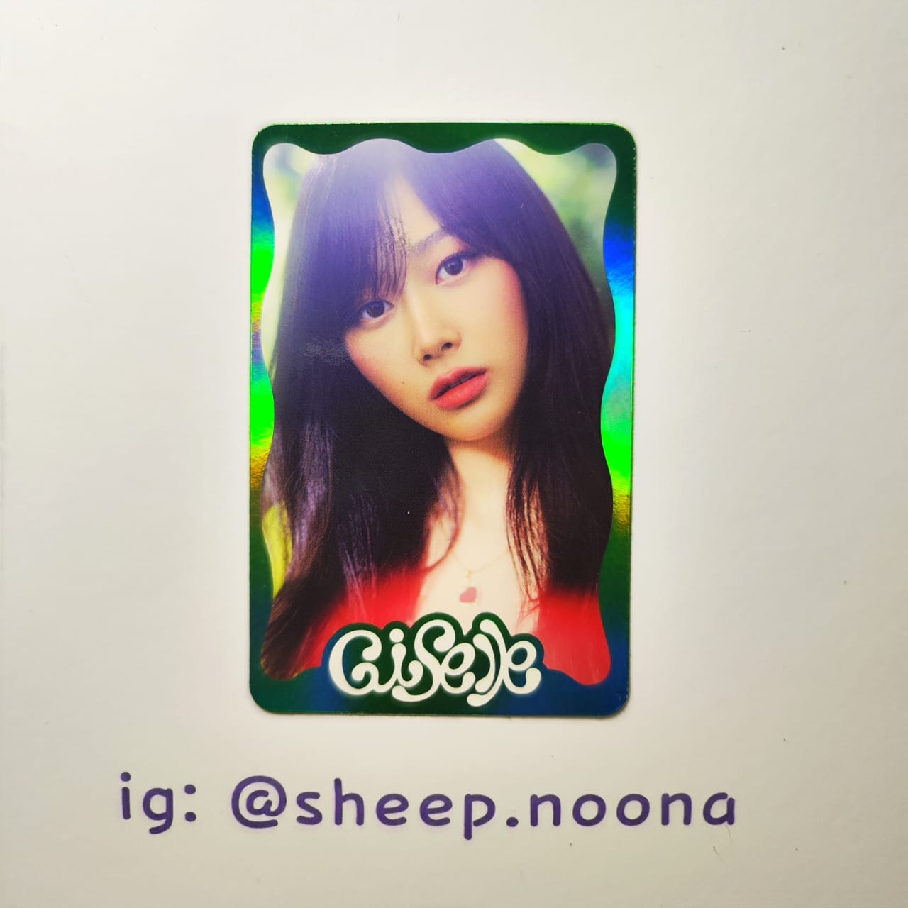 Photocards Giselle Aespa