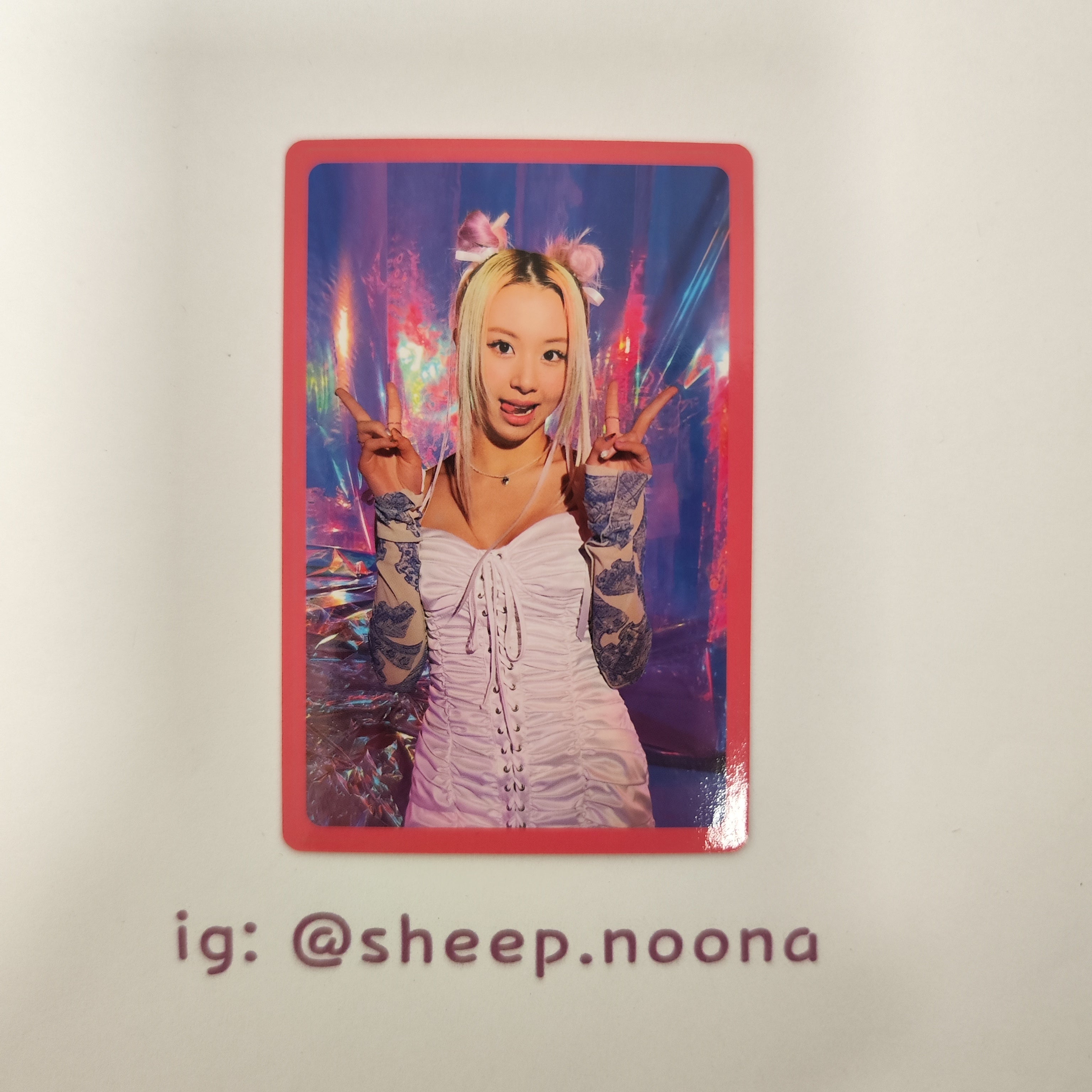Photocards Chaeyoung Twice