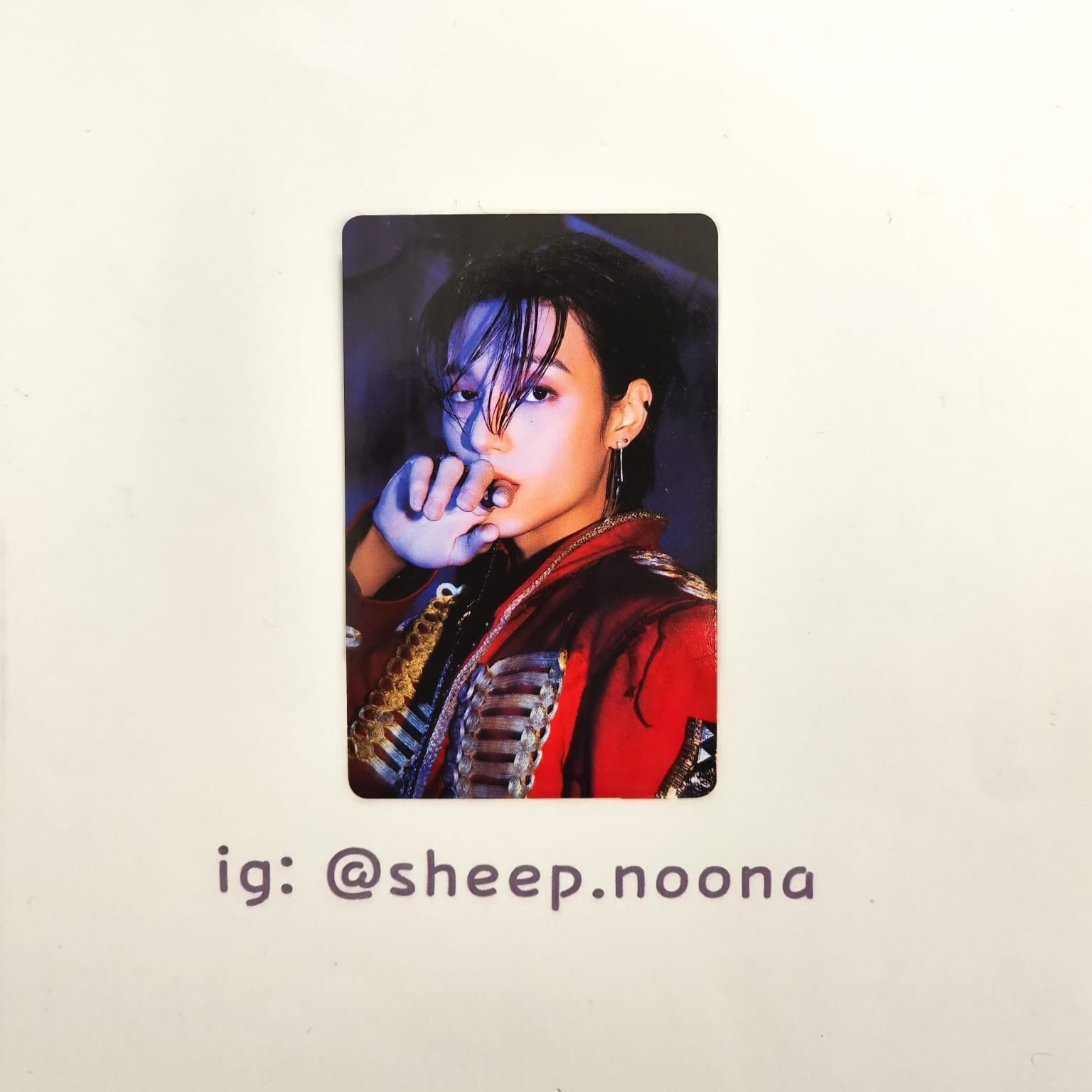 Photocards Wooyoung Ateez
