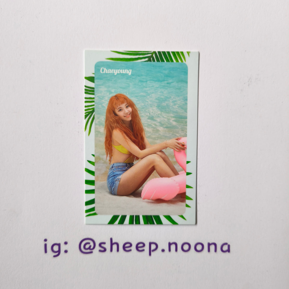 Photocards Chaeyoung Twice