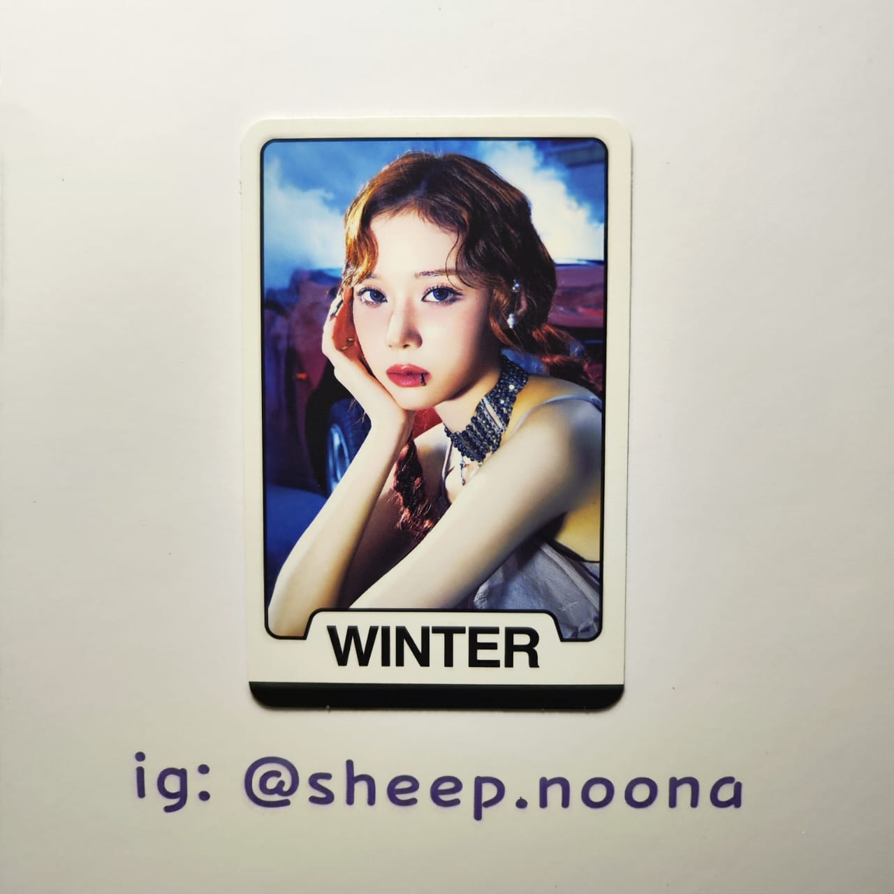 Photocards Winter Aespa