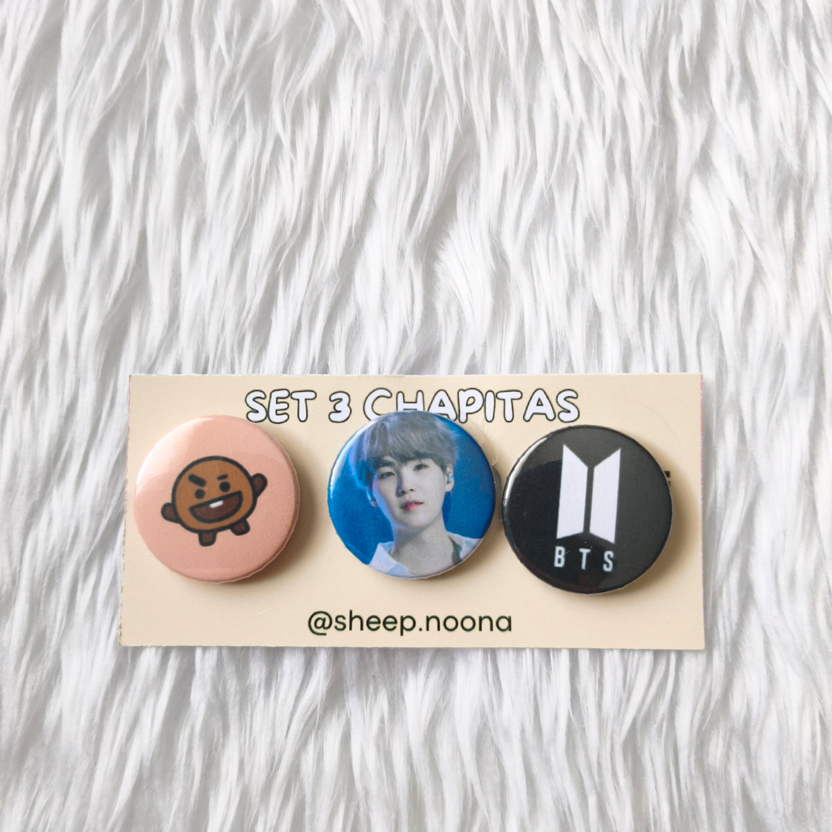Chapas BTS