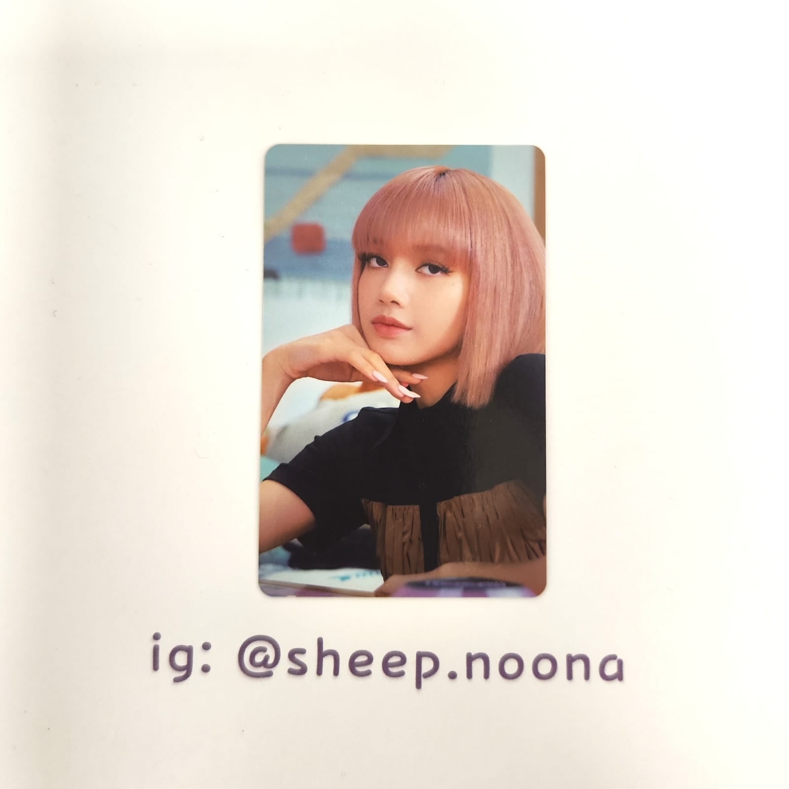 Photocards Lisa Blackpink